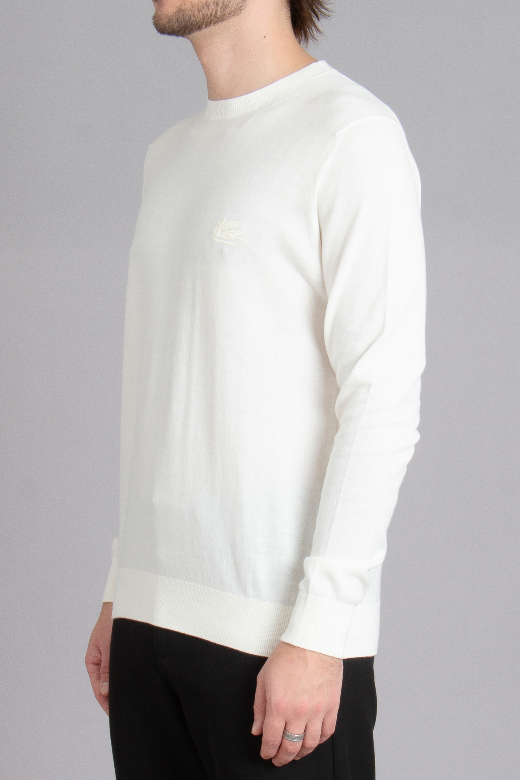 ETRO Embroidered Cotton Sweater ETRO Embroidered Cotton Sweater