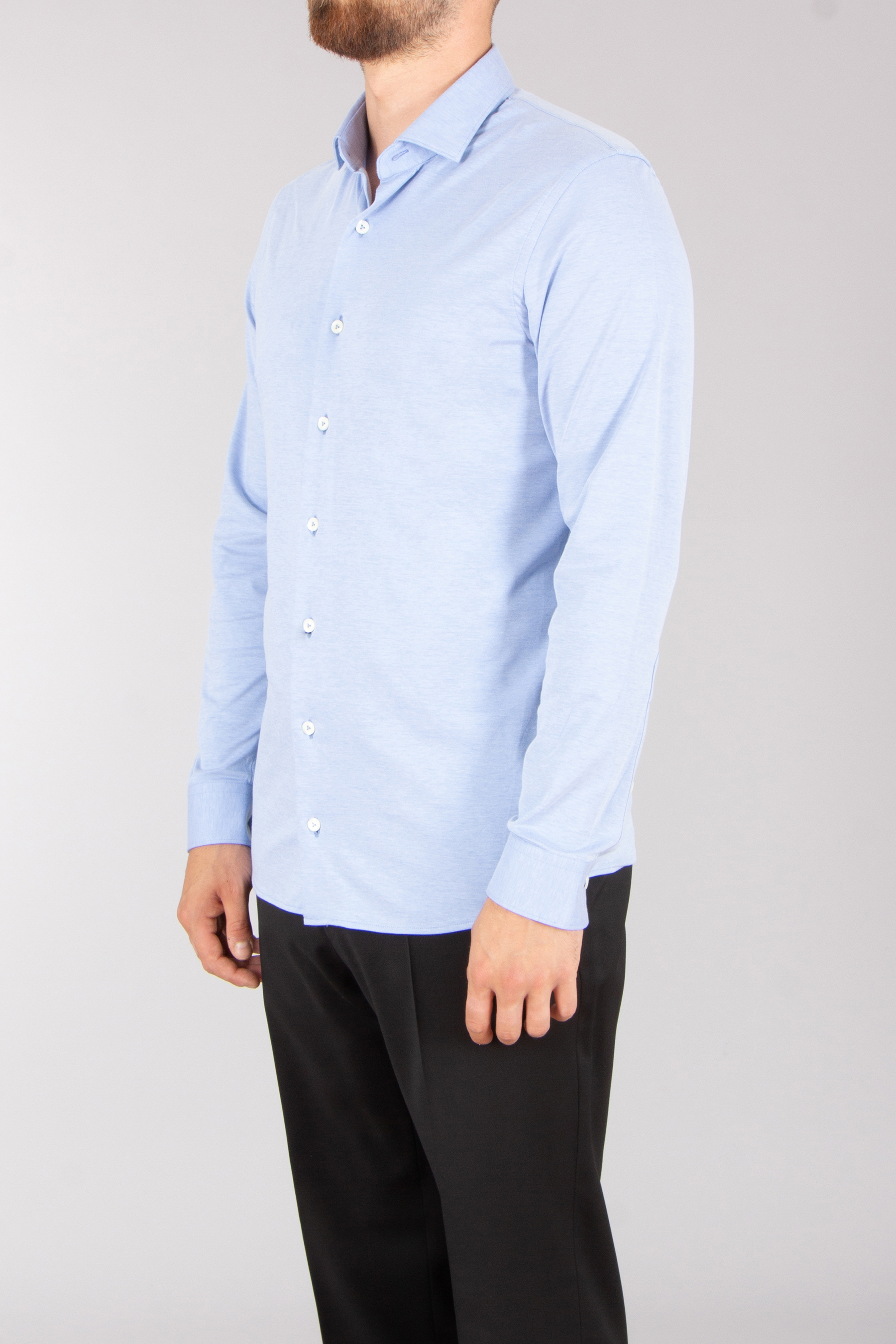 VAN LAACK Slim Fit Stretch Cotton Blend Shirt Pikos-LSF Hemd, Langarm, Ärmel, Kleid, Hemd, Hosen