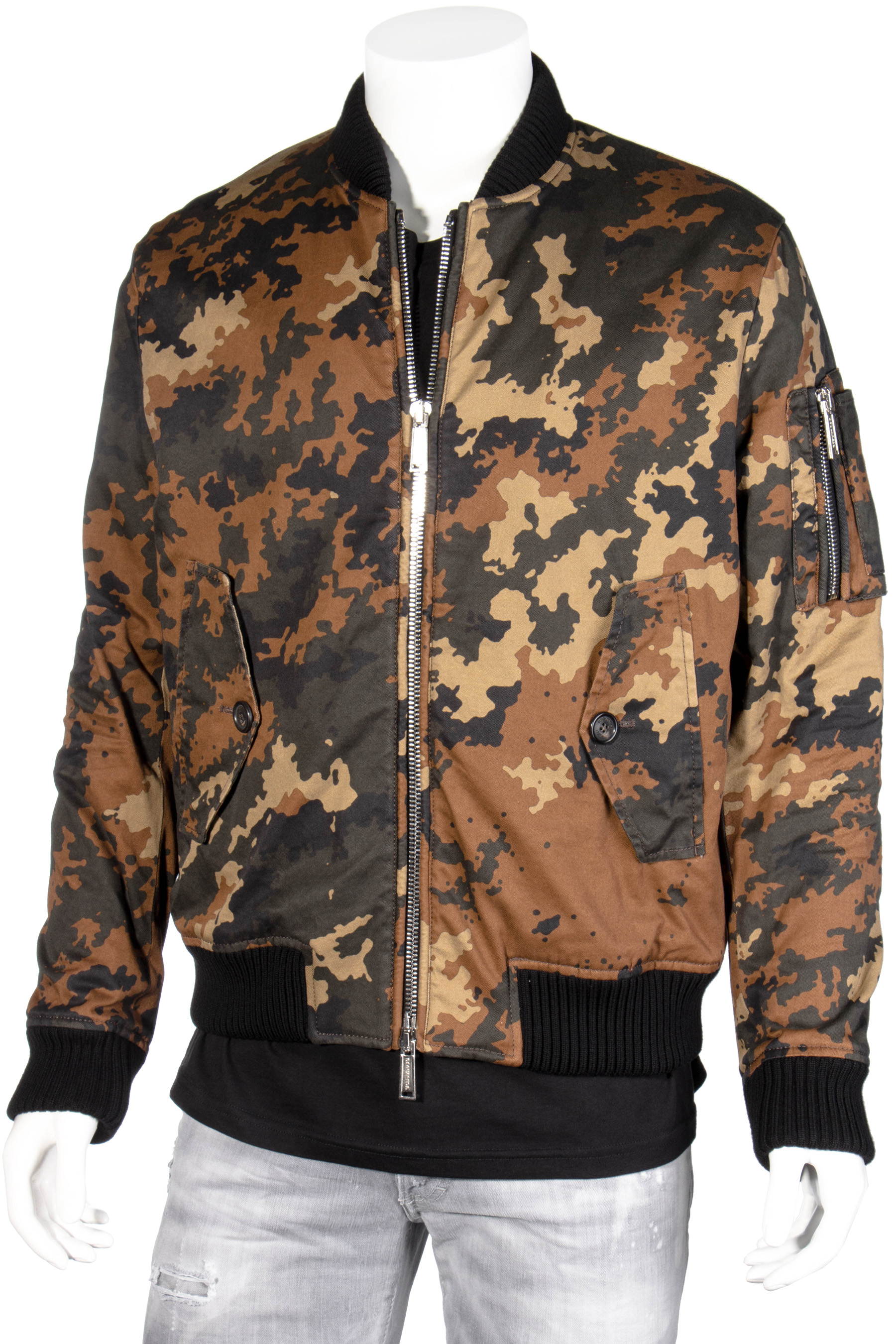 DSQUARED2 Camouflage Bomber DSQUARED2 Camouflage Bomber