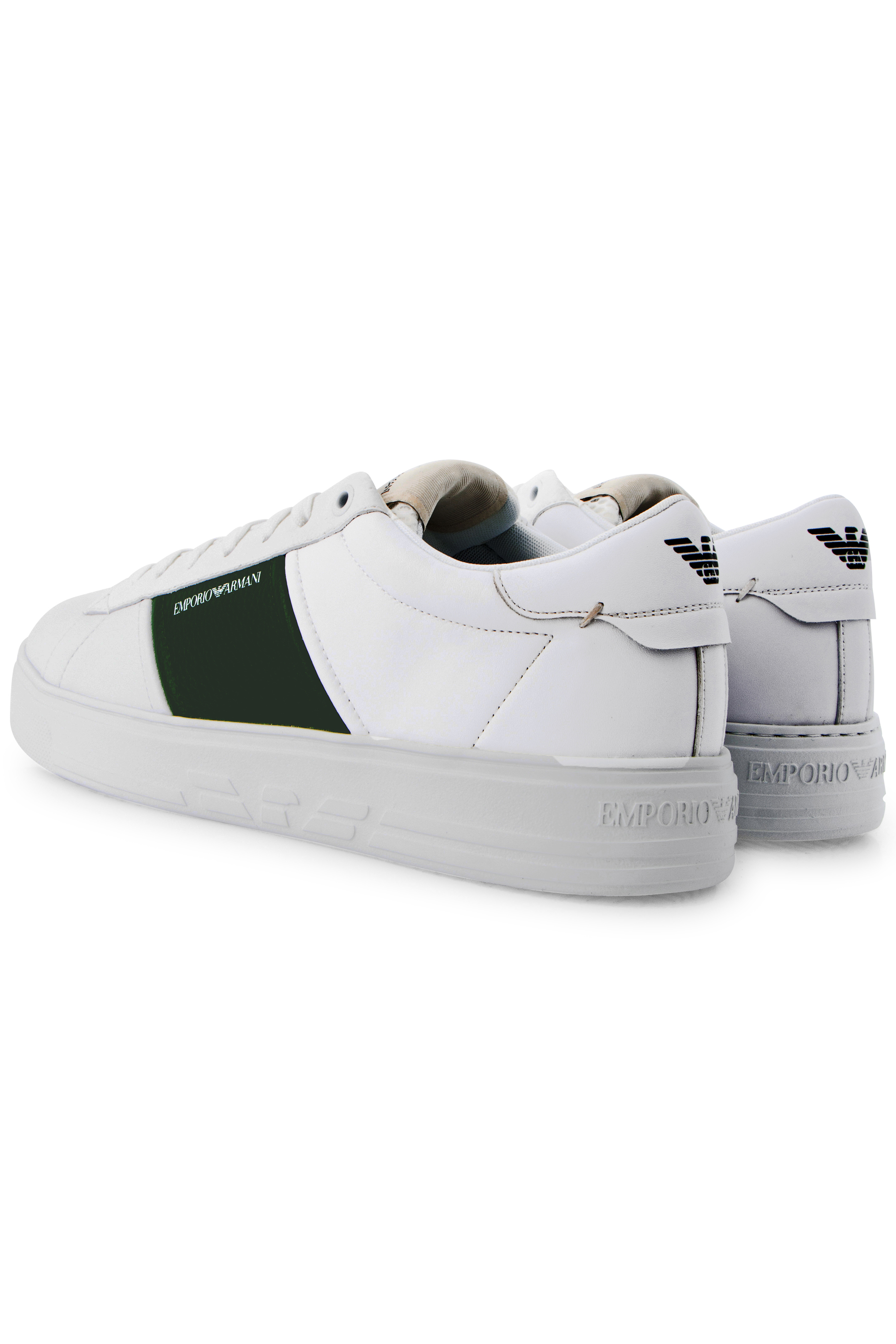 EMPORIO ARMANI Low Leather Sneakers EMPORIO ARMANI Low Leather Sneakers