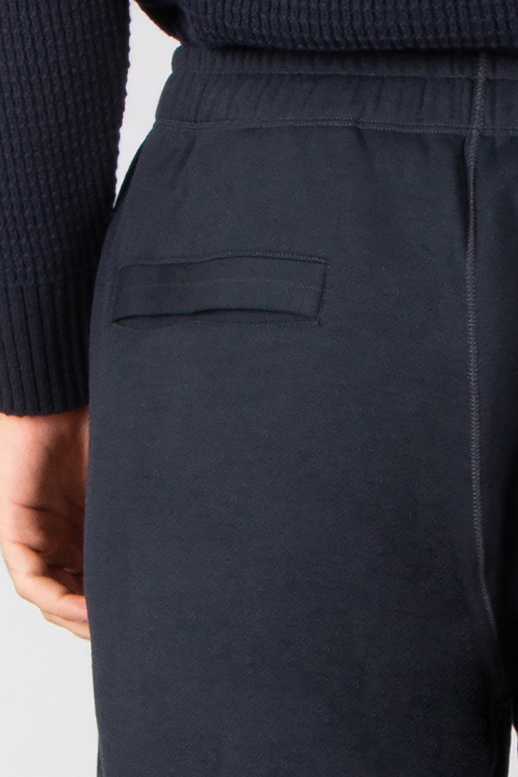 STONE ISLAND Relaxed Fit Ghost Piece Wool-Cotton Fleece Sweatpants Bekleidung, Hosen, Langarm, Ärmel, Jeans
