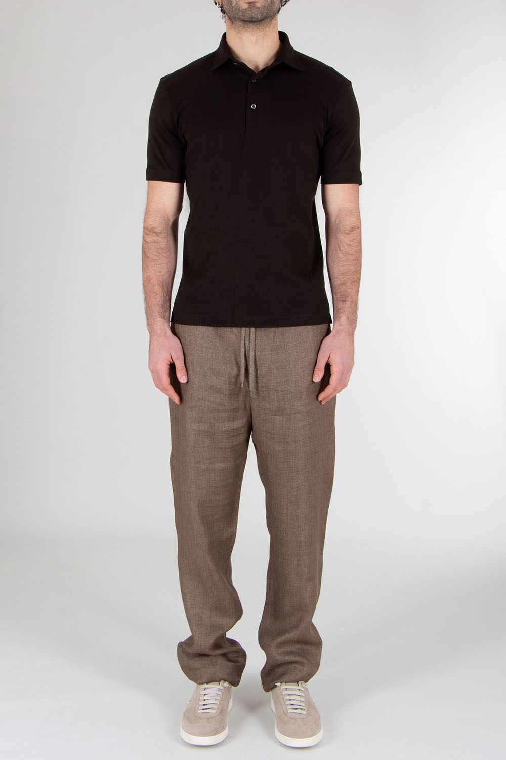 STEFAN BRANDT Regular Fit Urpima Sea Island Cotton Jersey Polo Shirt Luca