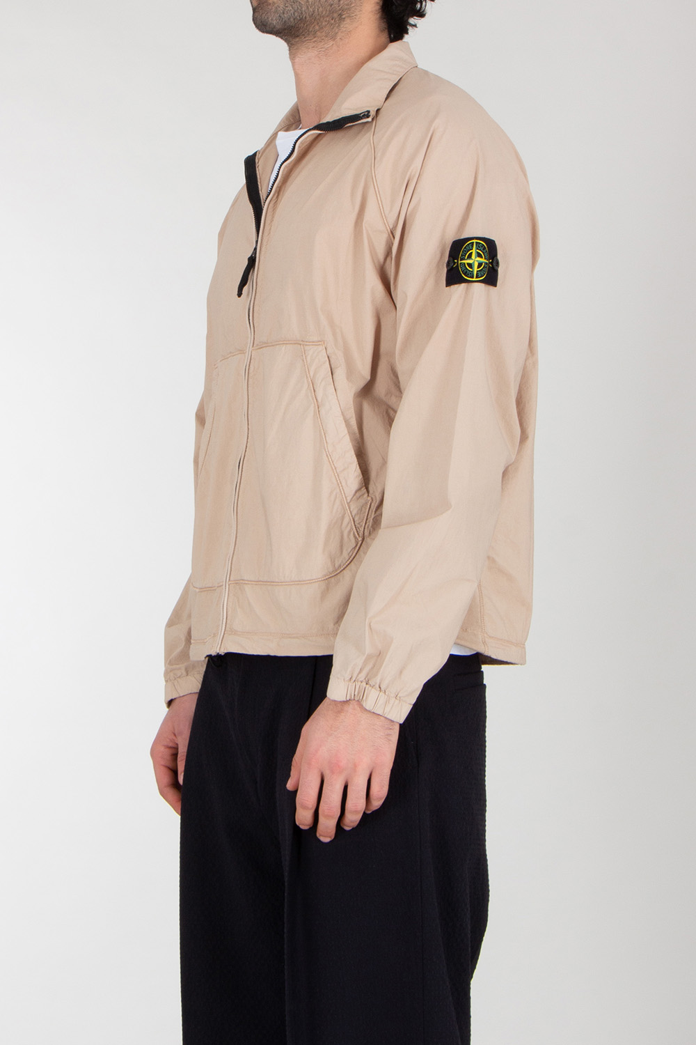 STONE ISLAND Relaxed Fit Cotton Track Jacket