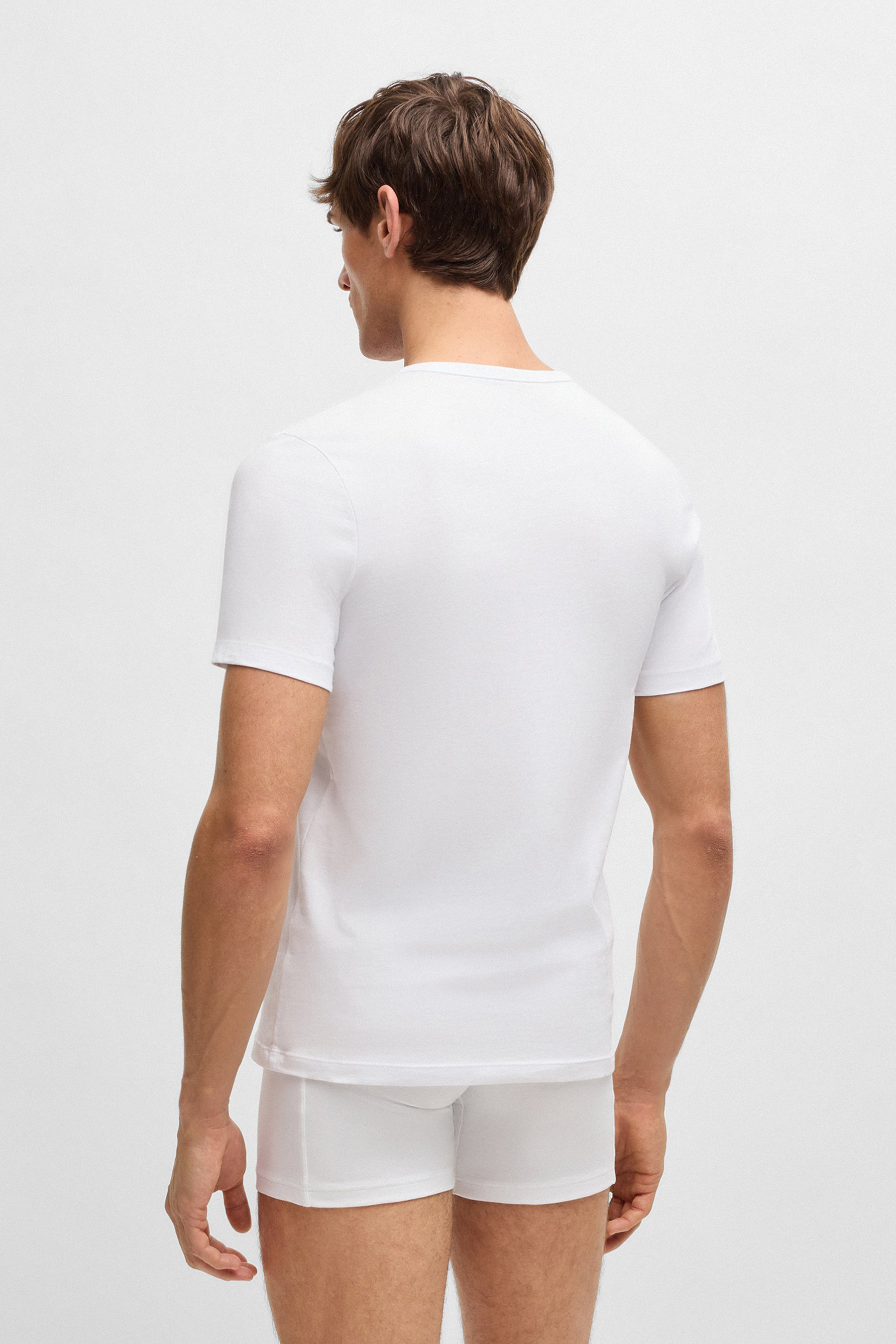 BOSS 3-Pack Regular Fit Cotton Jersey Crew-Neck T-Shirts Classic BOSS 3-Pack Regular Fit Cotton Jersey Crew-Neck T-Shirts Classic