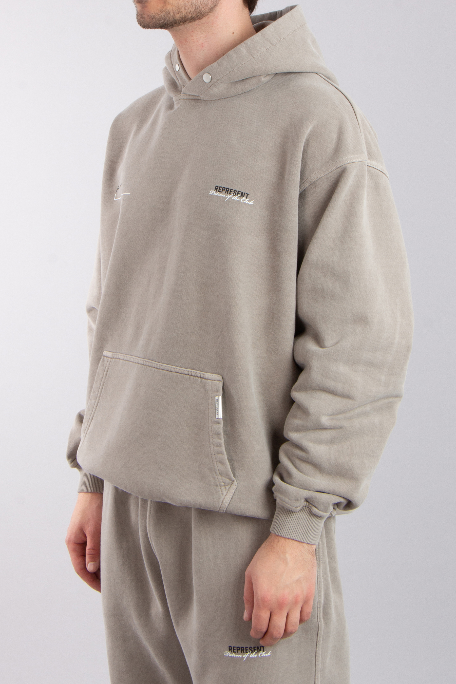 REPRESENT Patron Of The Club Cotton Hoodie REPRESENT Patron Of The Club Cotton Hoodie
