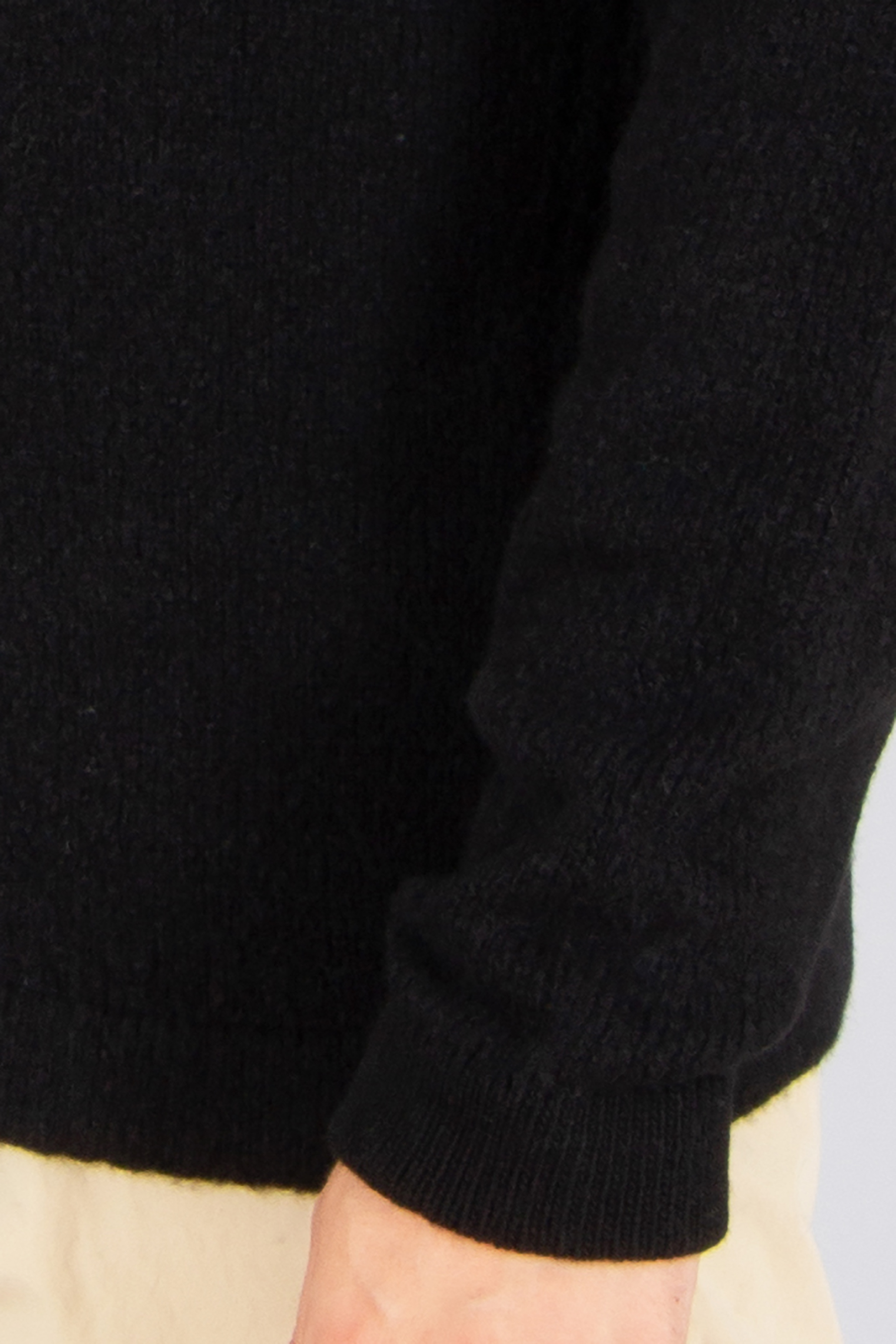 STONE ISLAND Regular Fit Fancy Yarn Wool Blend Sweater Langarm, Ärmel, Strickwaren, Pullover, Person