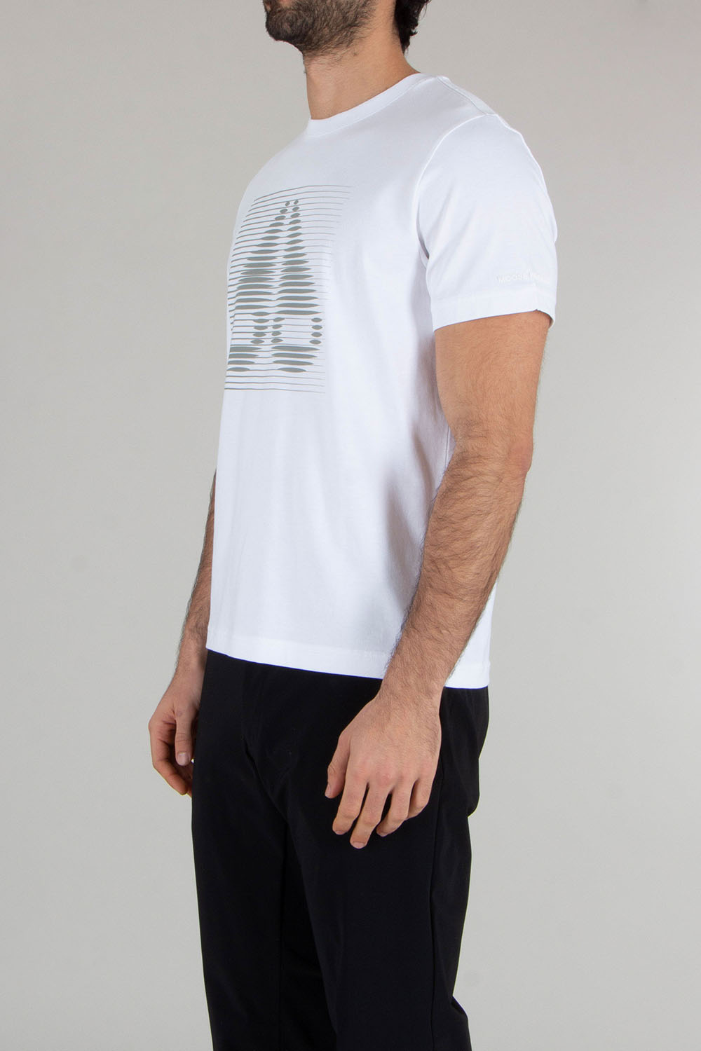 MOOSE KNUCKLES Regular Fit Logo Graphic Print Pima Cotton Jersey T-Shirt Raydaze