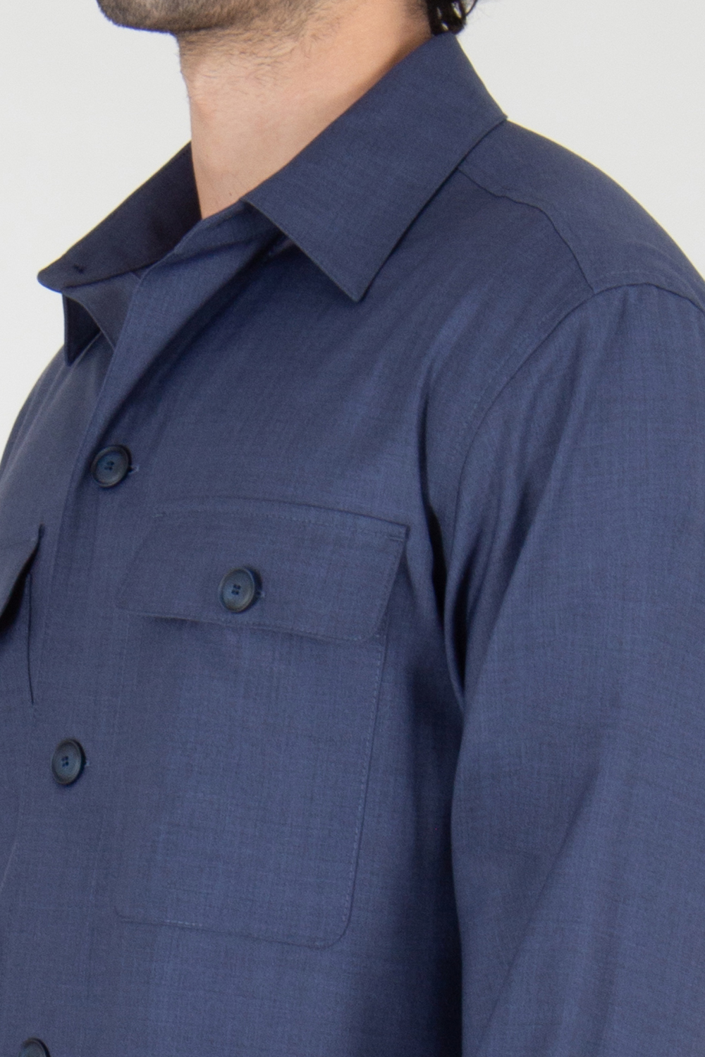 BOSS Relaxed Fit Airwool Overshirt