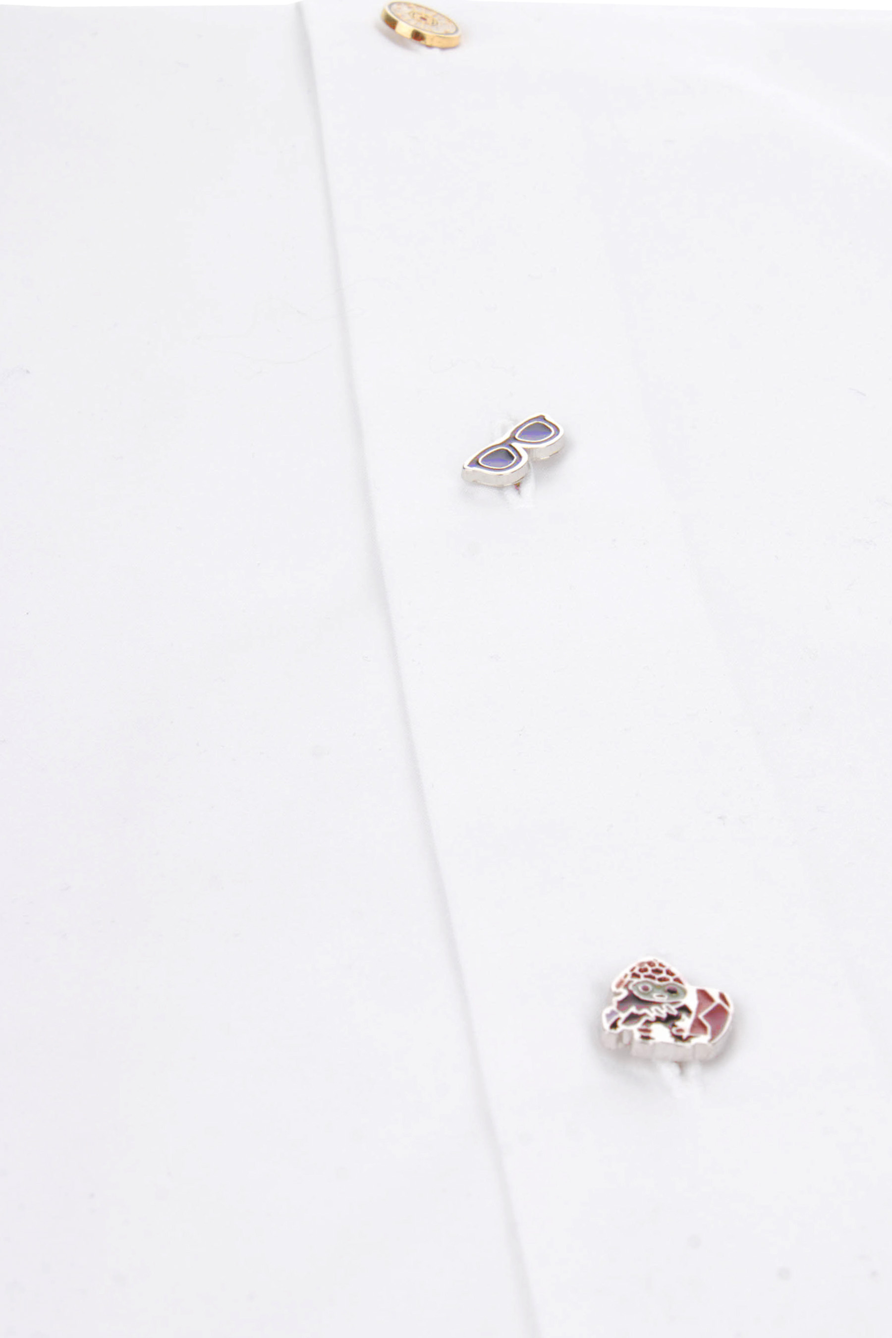 PAUL SMITH for MIB Cotton Shirt Charm Buttons PAUL SMITH for MIB Cotton Shirt Charm Buttons