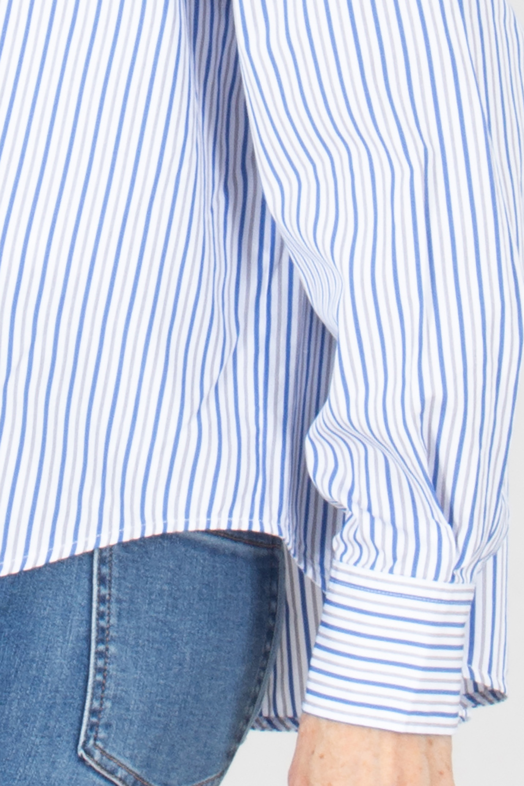 Hemd, Langarm, Hosen, Jeanshose, Kleid, Hemd