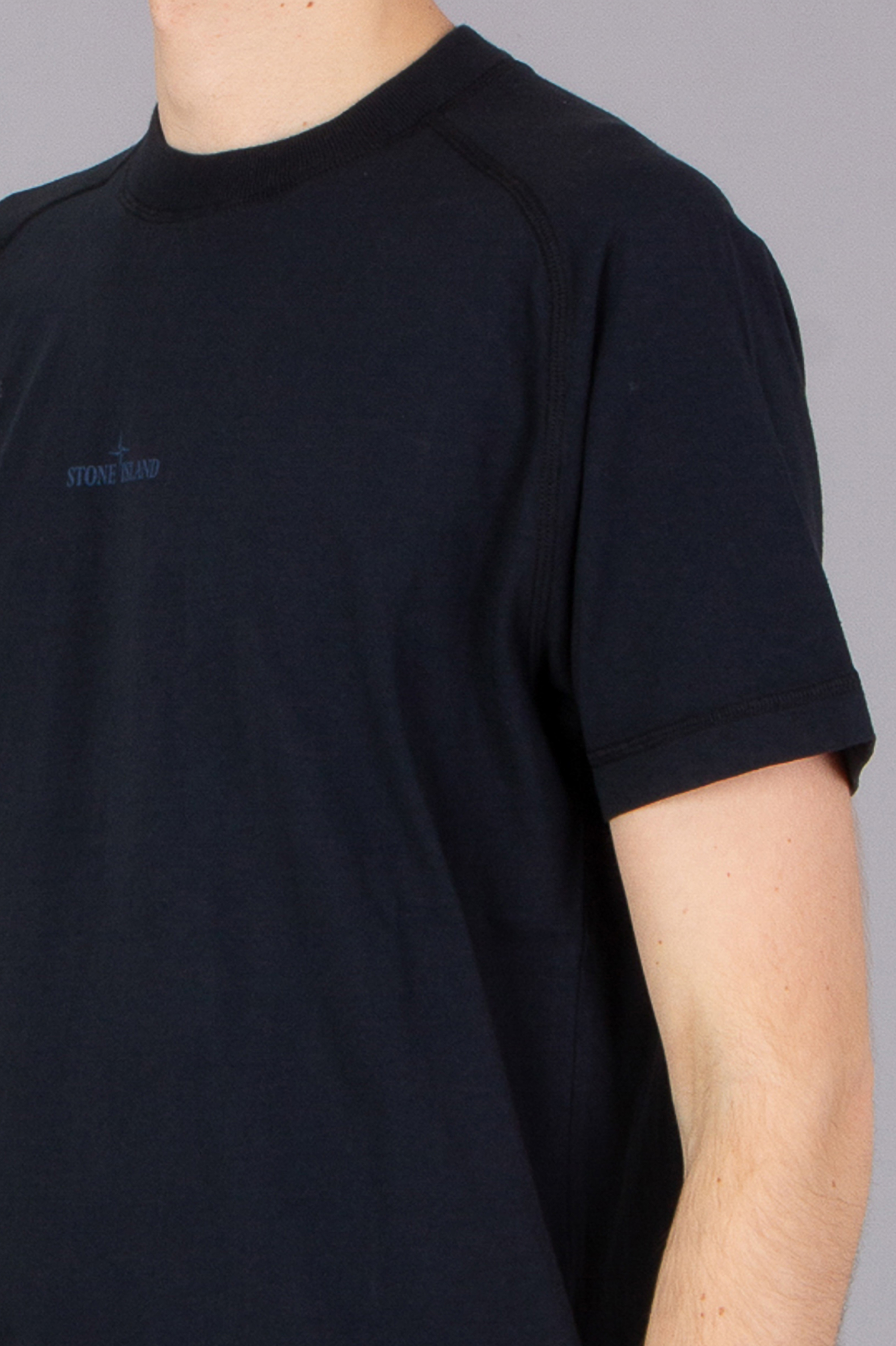 STONE ISLAND Institutional One Print Organic Cotton Jersey T-Shirt STONE ISLAND Institutional One Print Organic Cotton Jersey T-Shirt