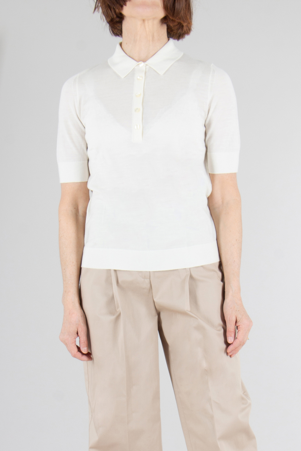 BOSS Super Fine Virgin Wool Polo Shirt