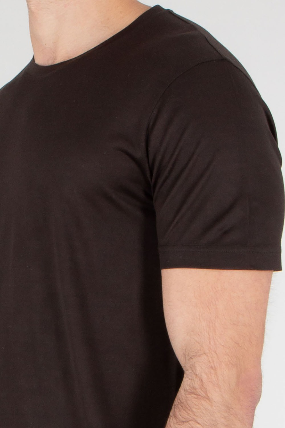 STEFAN BRANDT Regular Fit Silk Jersey T-Shirt Enno