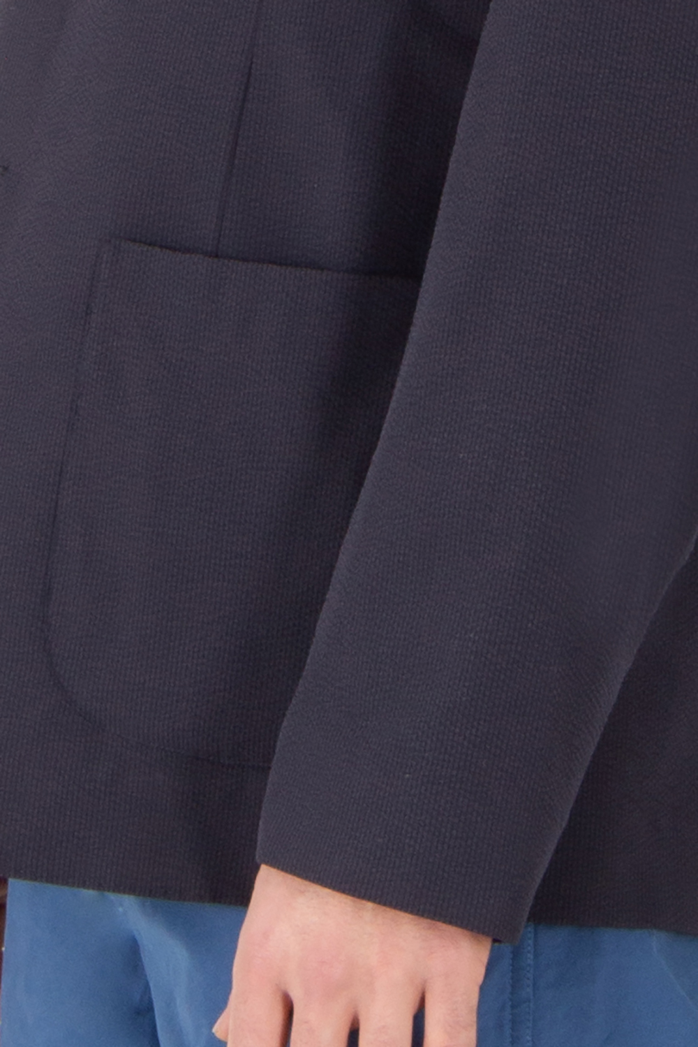 HERNO Regular Fit Stretch Seer-Crease Jacket