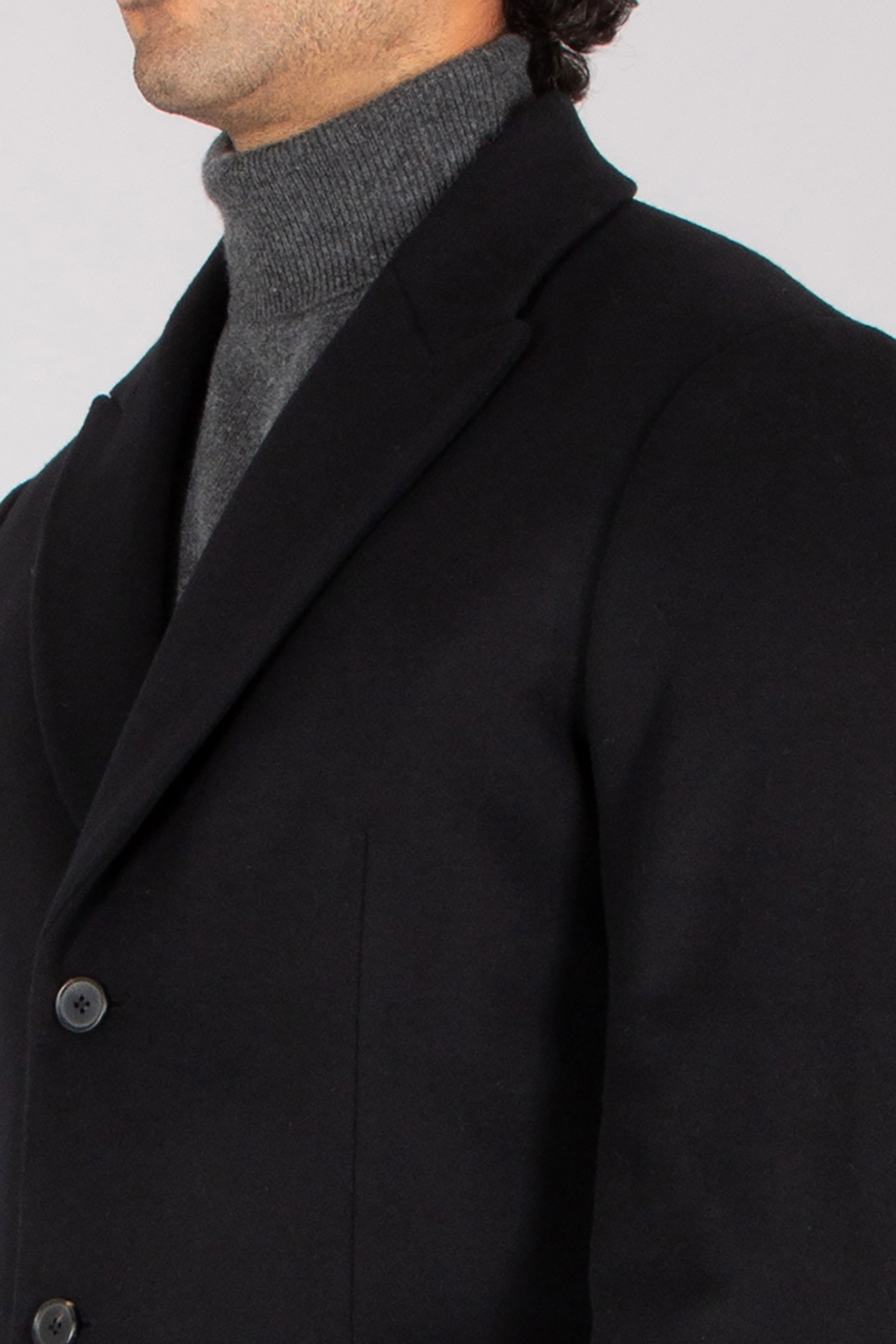 PAUL SMITH Slim Fit Wool-Cashmere Blend Epsom Coat Bekleidung, Mantel, Jacke, Blazer