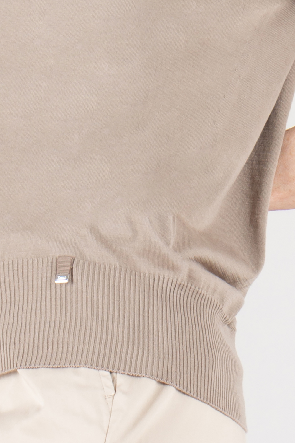 HERNO Regular Fit Cotton Lyocell Polo Shirt