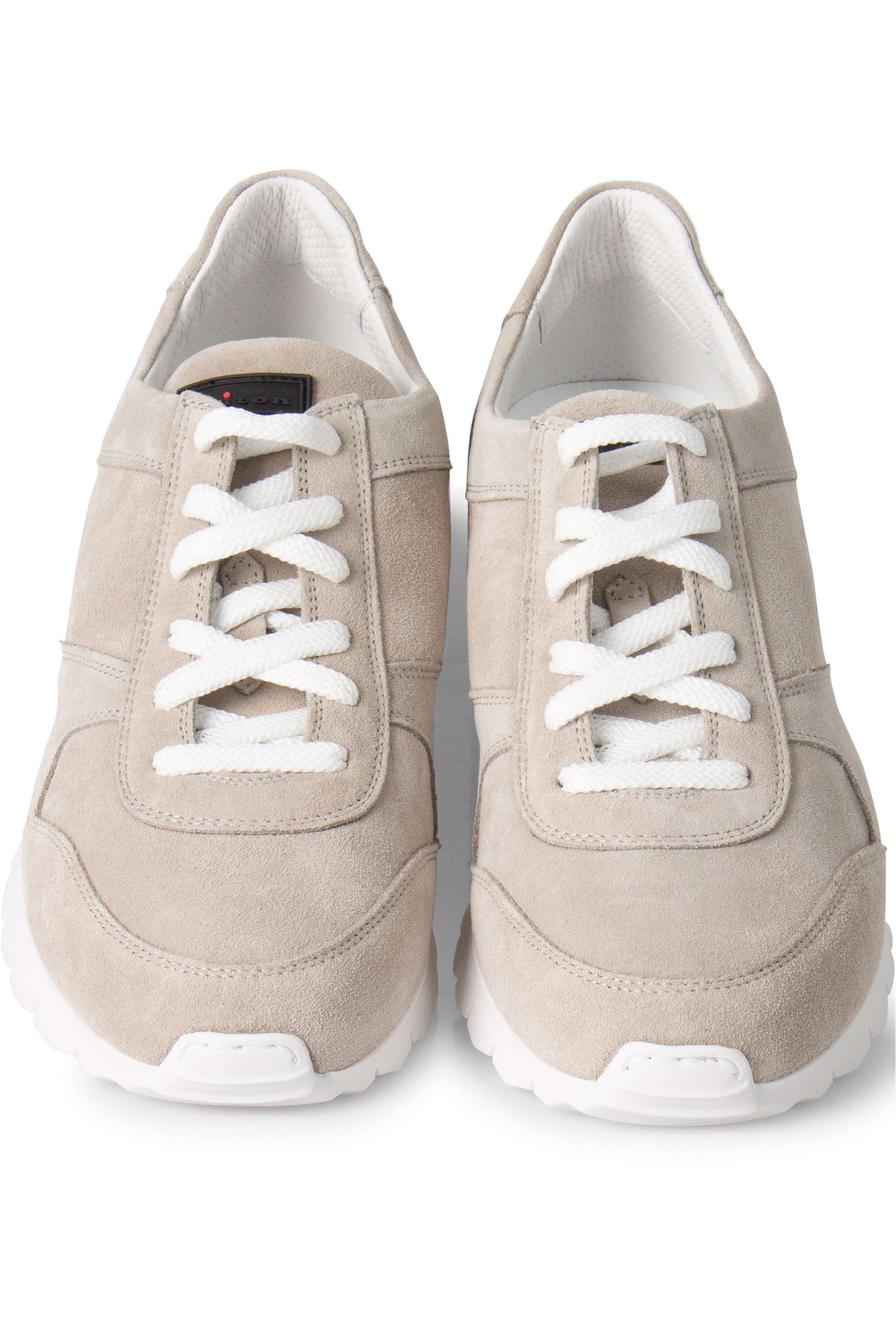 KITON Calfskin Suede Sneakers 