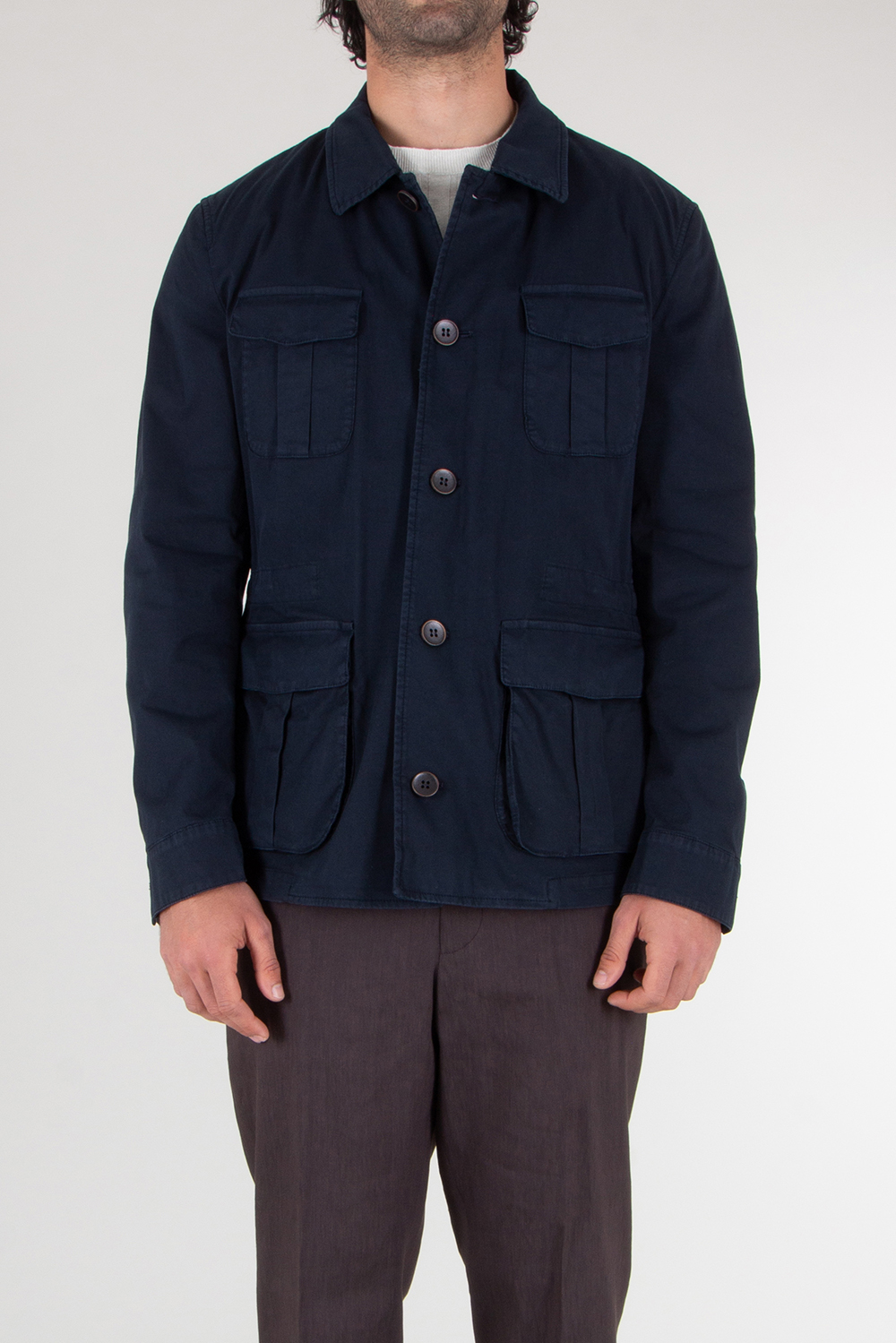 MAXIMILIAN Regular Fit Cotton Field Jacket