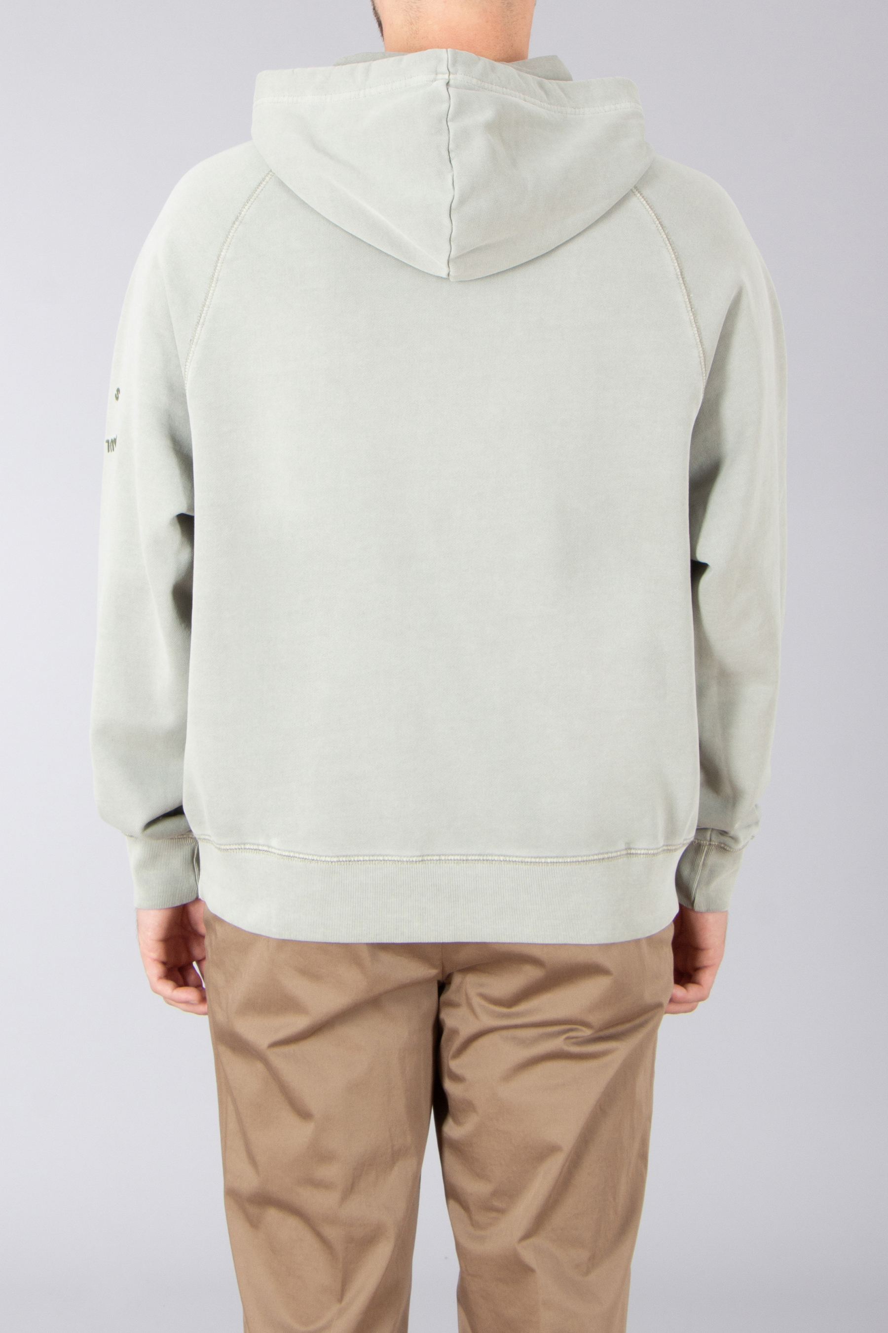 PAUL SMITH Relaxed Fit Happy Embroidery Organically Grown Cotton French Terry Hoodie PAUL SMITH Relaxed Fit Happy Embroidery Organically Grown Cotton French Terry Hoodie