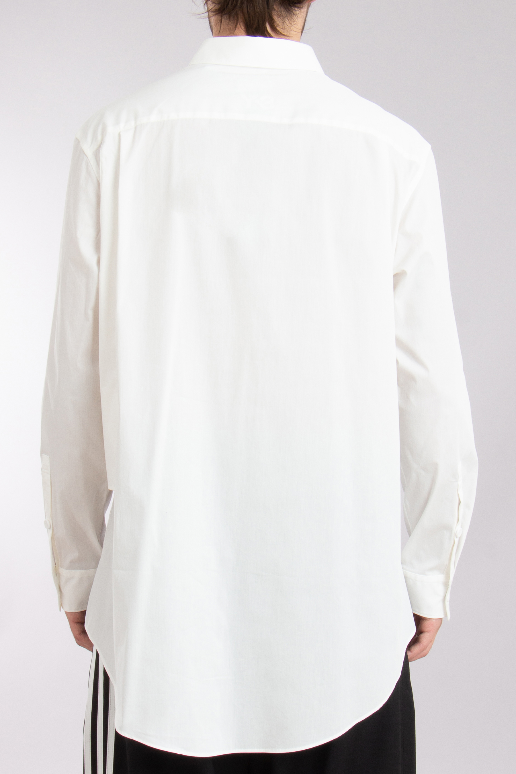 Y-3 Oversized Cotton-Nylon Stretch Overshirt Y-3 Oversized Cotton-Nylon Stretch Overshirt