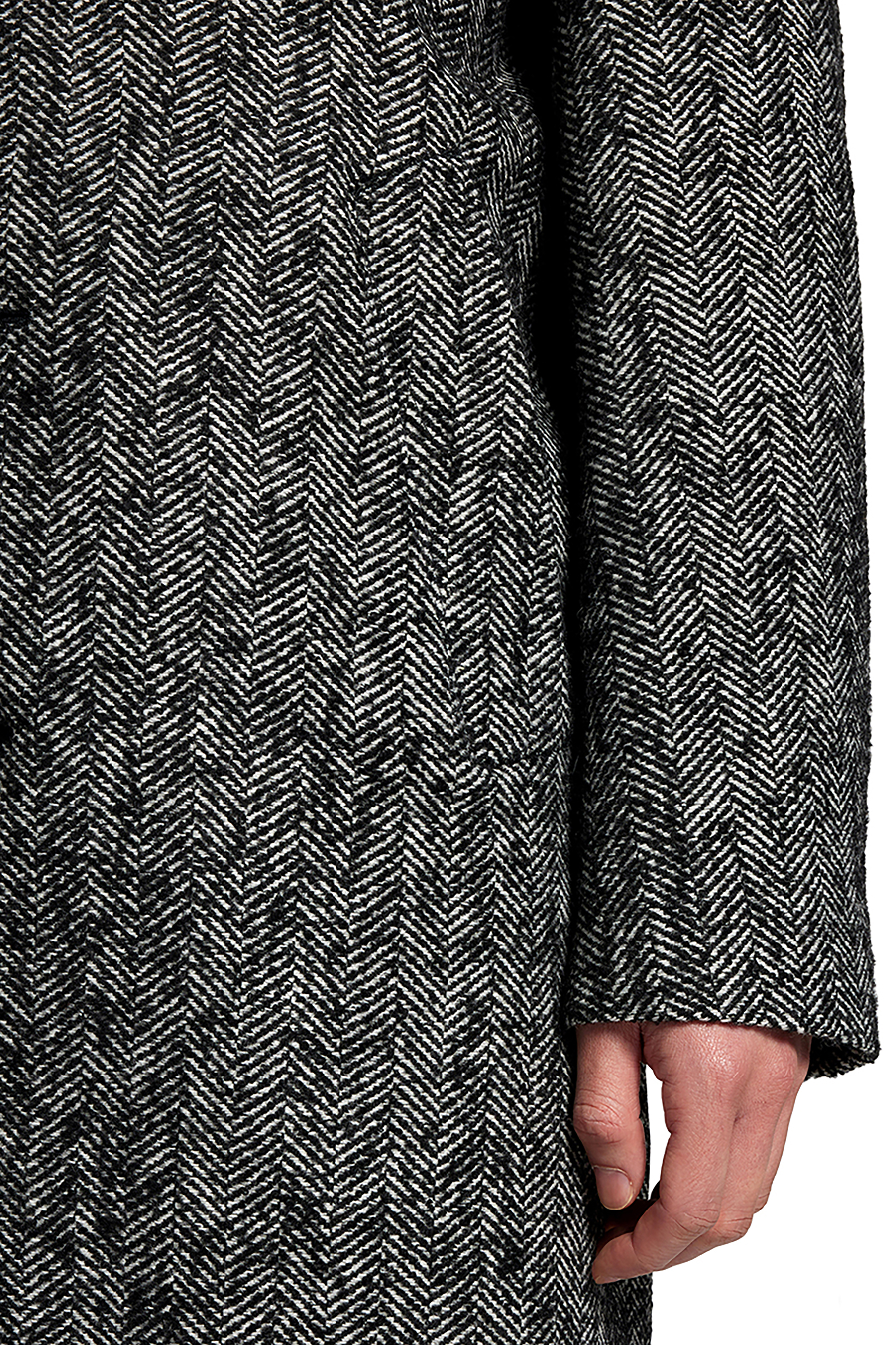 BALDESSARINI Patterned Wool Blend Coat Conner BALDESSARINI Patterned Wool Blend Coat Conner