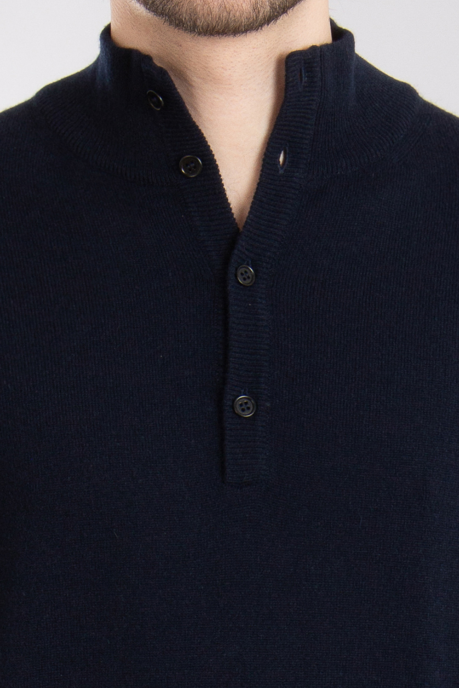 AIDA BARNI Cashmere Mock Neck Sweater AIDA BARNI Cashmere Mock Neck Sweater