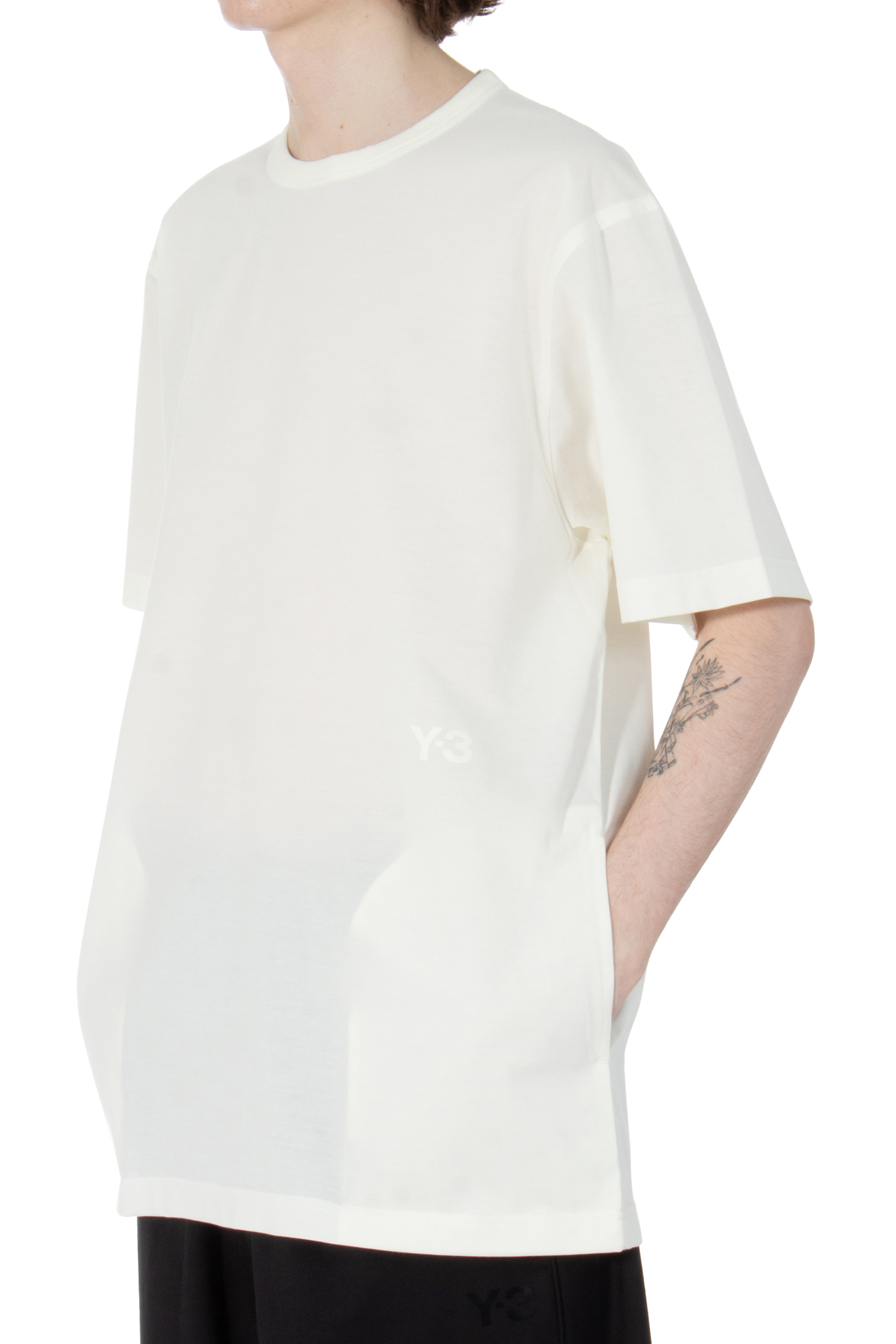 Y-3 Printed Single Jersey Premium T-Shirt Y-3 Printed Single Jersey Premium T-Shirt