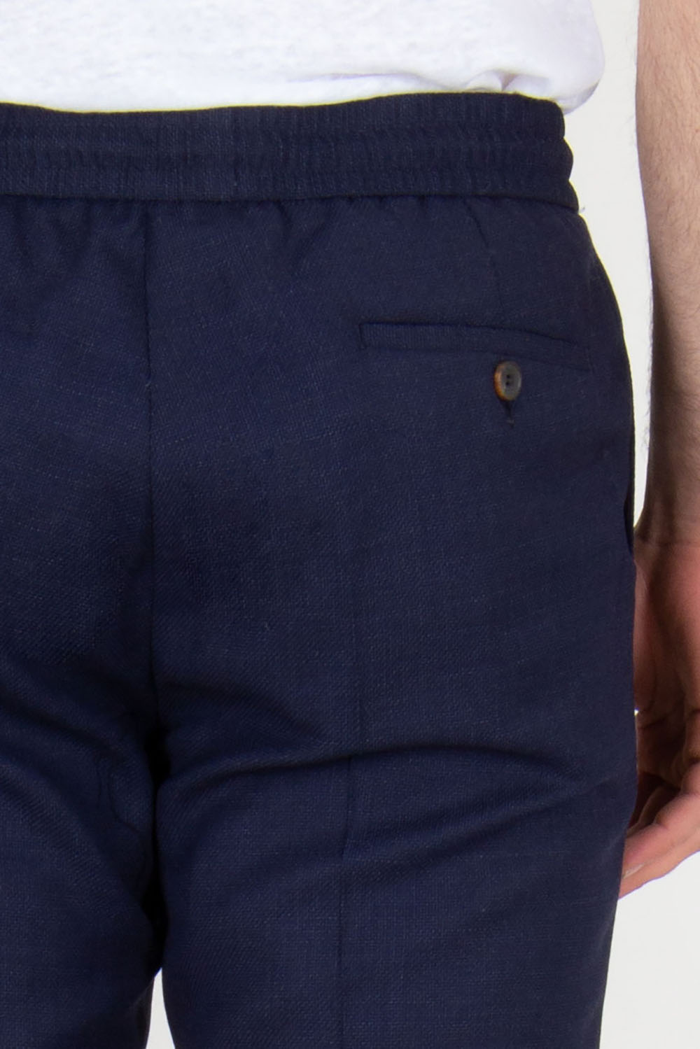 PAUL SMITH Slim Fit Drawstring-Waist Wool Trousers