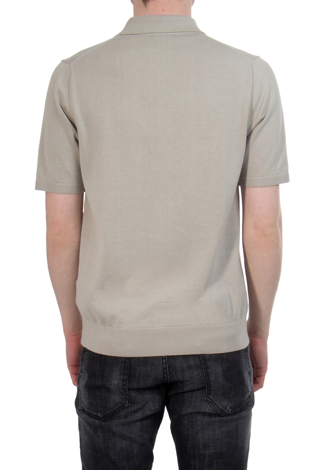 PAUL SMITH Embroidered Organic Cotton Blend Knit Polo PAUL SMITH Embroidered Organic Cotton Blend Knit Polo