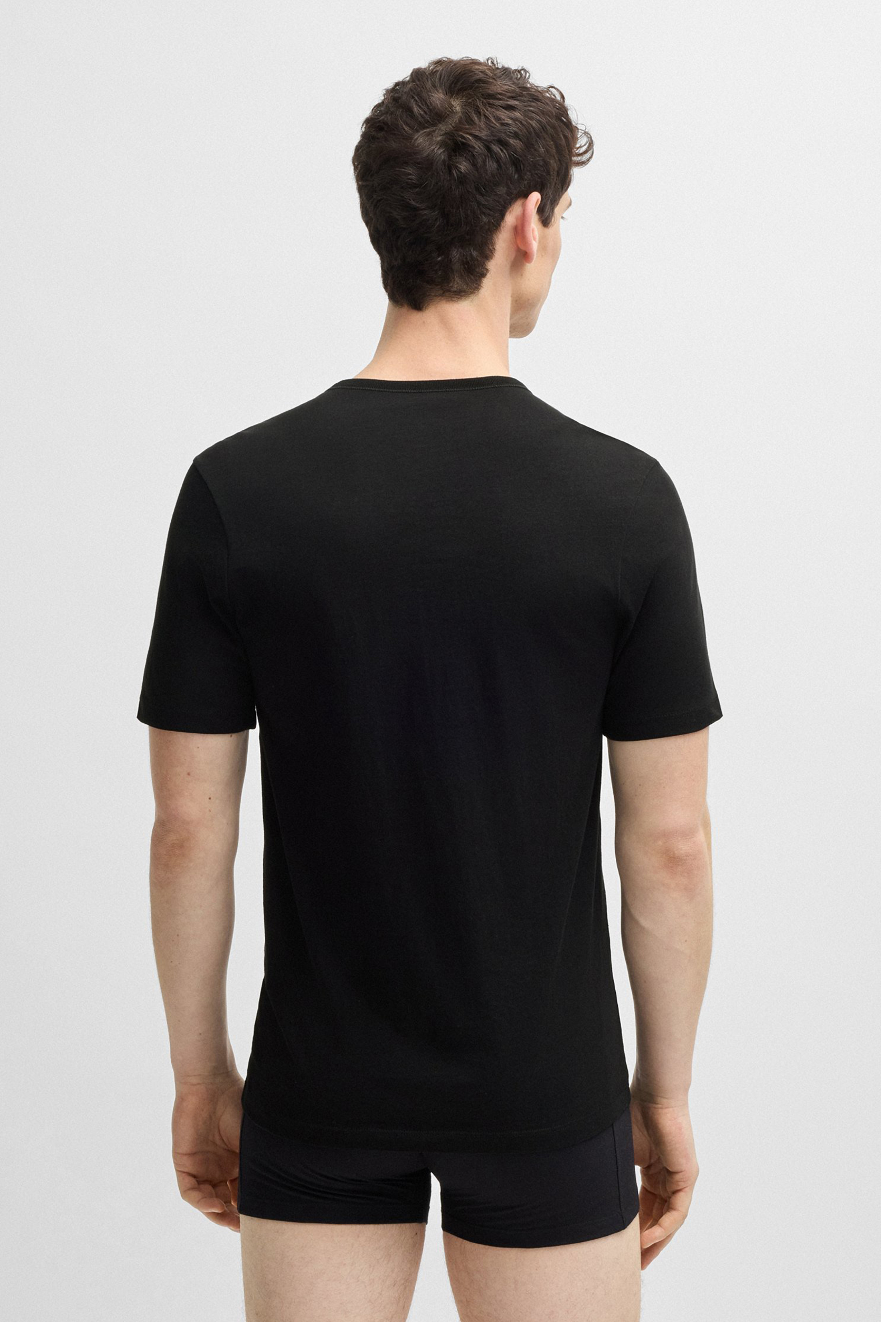 BOSS 3-Pack Regular Fit Cotton Jersey Crew-Neck T-Shirts Classic BOSS 3-Pack Regular Fit Cotton Jersey Crew-Neck T-Shirts Classic