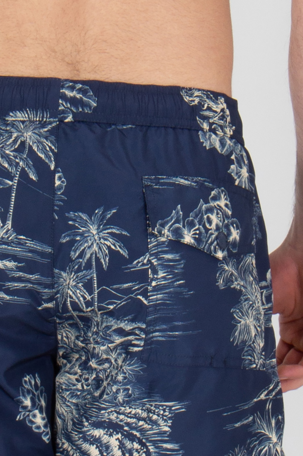 MONCLERI Floral Print Swim Shorts
