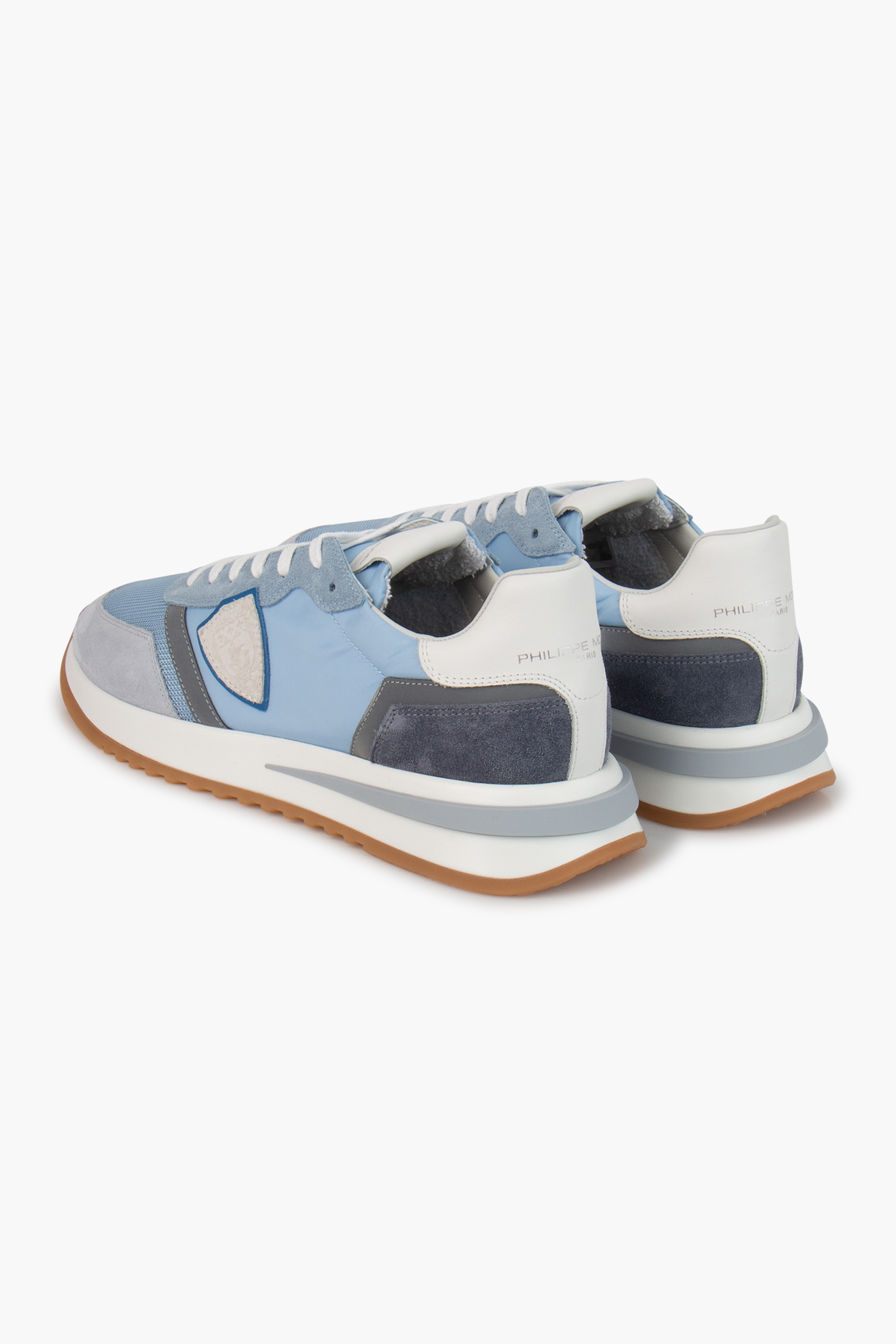 PHILIPPE MODEL Nylon Leather & Suede Sneakers Tropez 2.1 Low PHILIPPE MODEL Nylon Leather & Suede Sneakers Tropez 2.1 Low