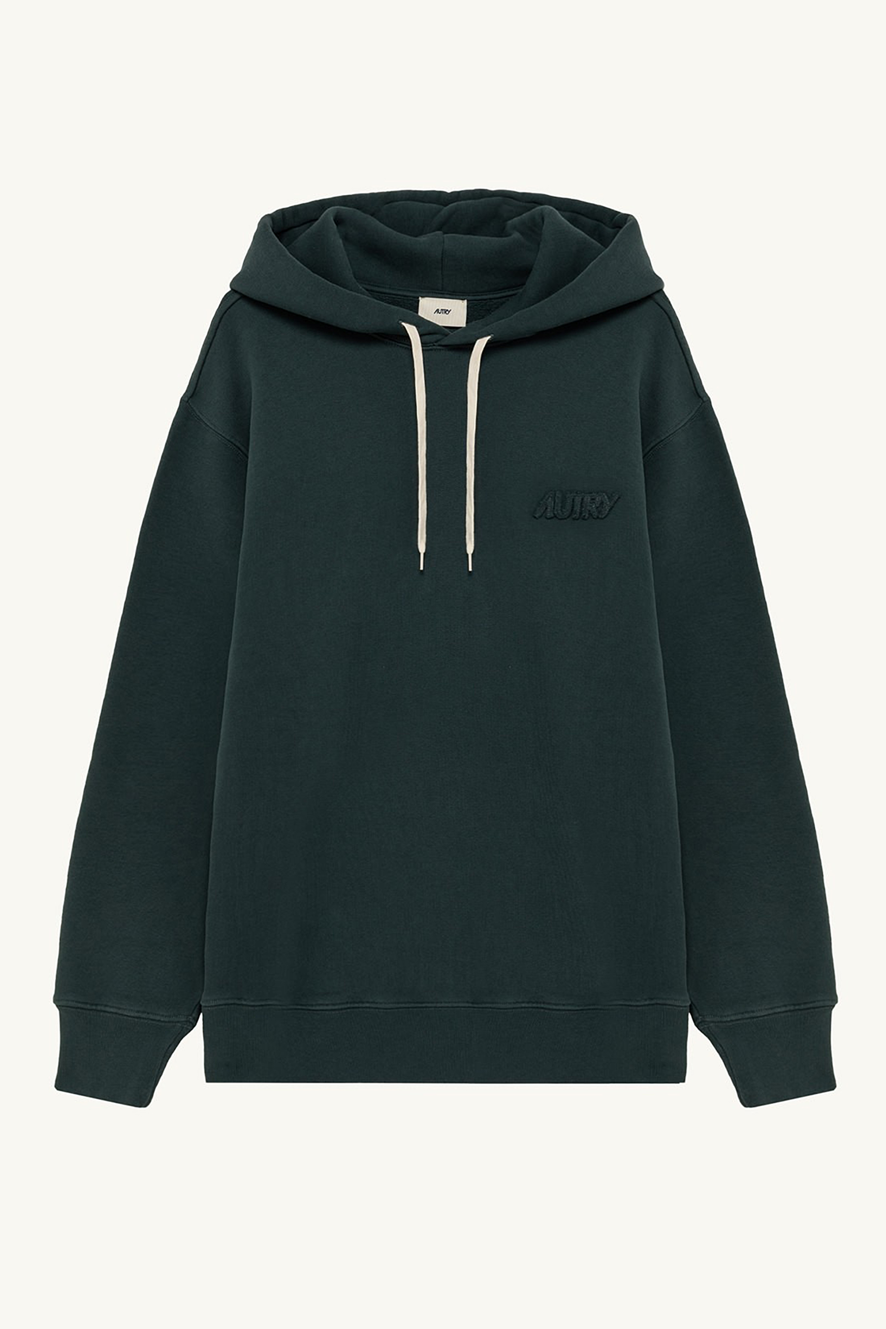 AUTRY Regular Fit Logo Patch Heavy Cotton Jersey Hoodie Strickwaren, Pullover, Sweatshirt, Kapuzenpulli, Fleece