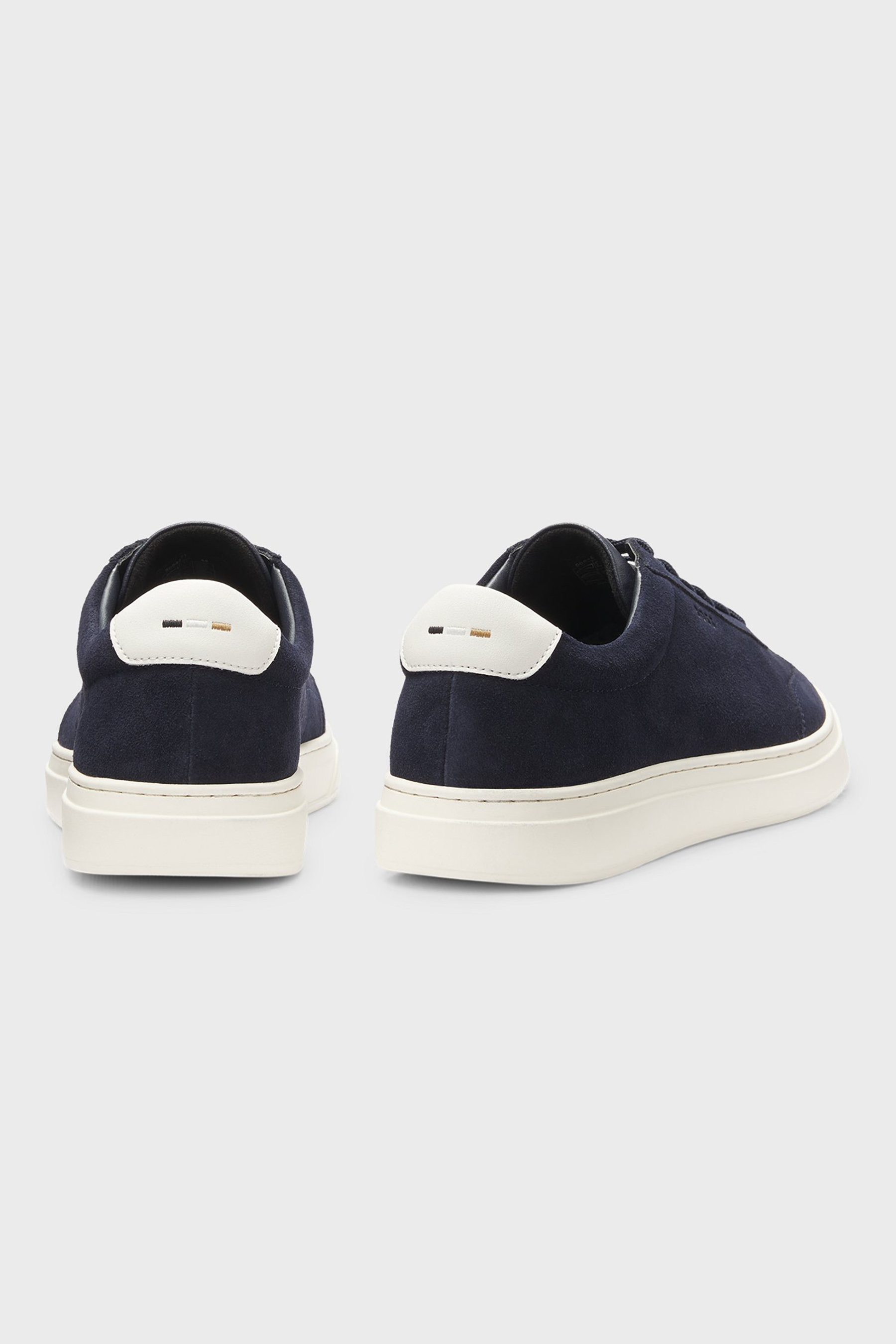 BOSS Suede Sneakers Kieran Wildleder, Schuhwerk, Schuh, Sneaker, Leinwand