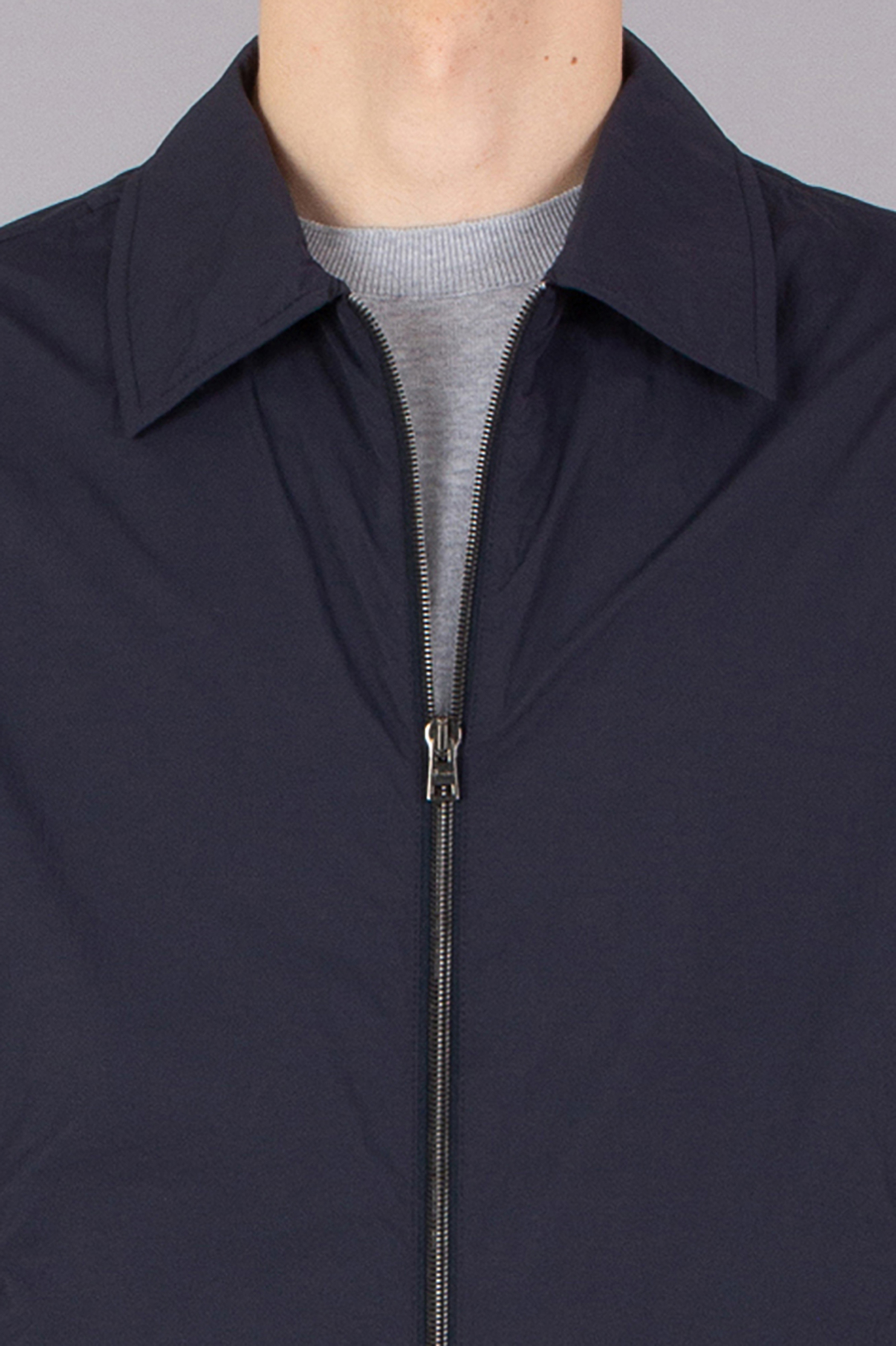 HERNO Regular Fit Ultralight Crease Shirt Jacket HERNO Regular Fit Ultralight Crease Shirt Jacket