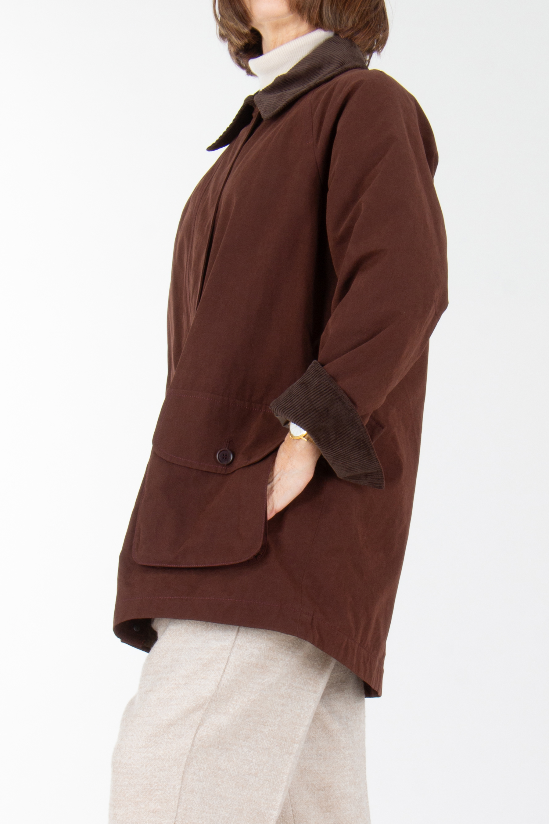 Mantel, Jacke, Langarm, Fleece