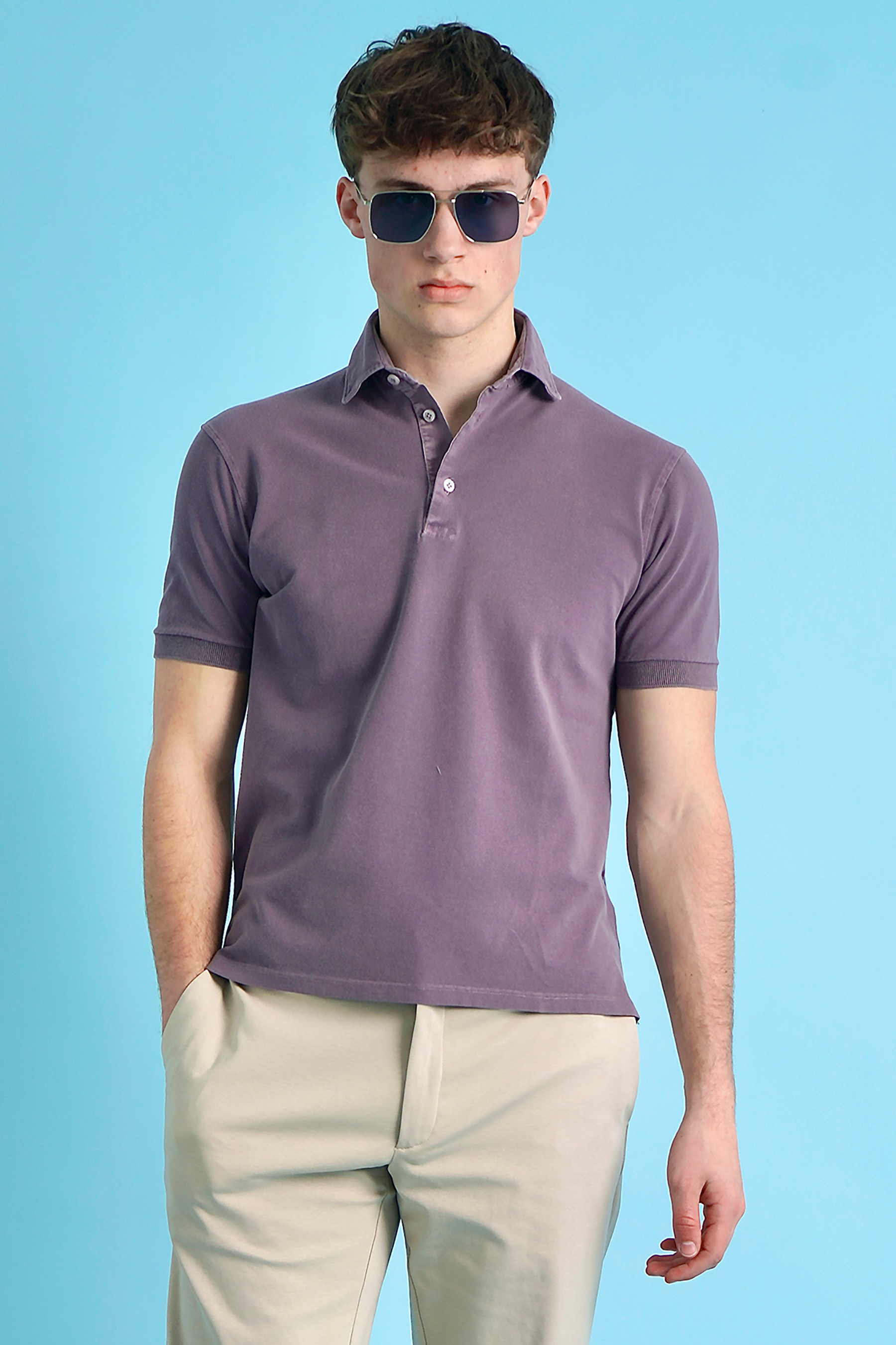 SONRISA Cotton Piqué Polo Shirt SONRISA Cotton Piqué Polo Shirt