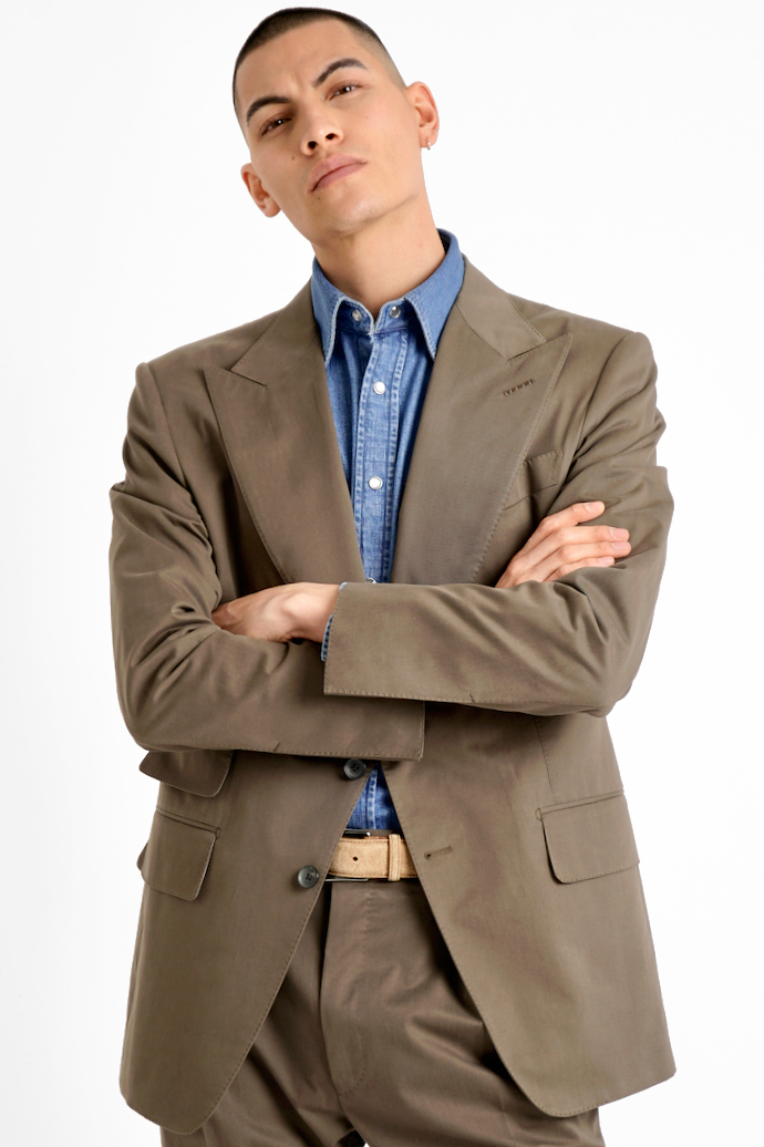 TOM FORD Cotton-Cashmere-Stretch Jacket TOM FORD Cotton-Cashmere-Stretch Jacket