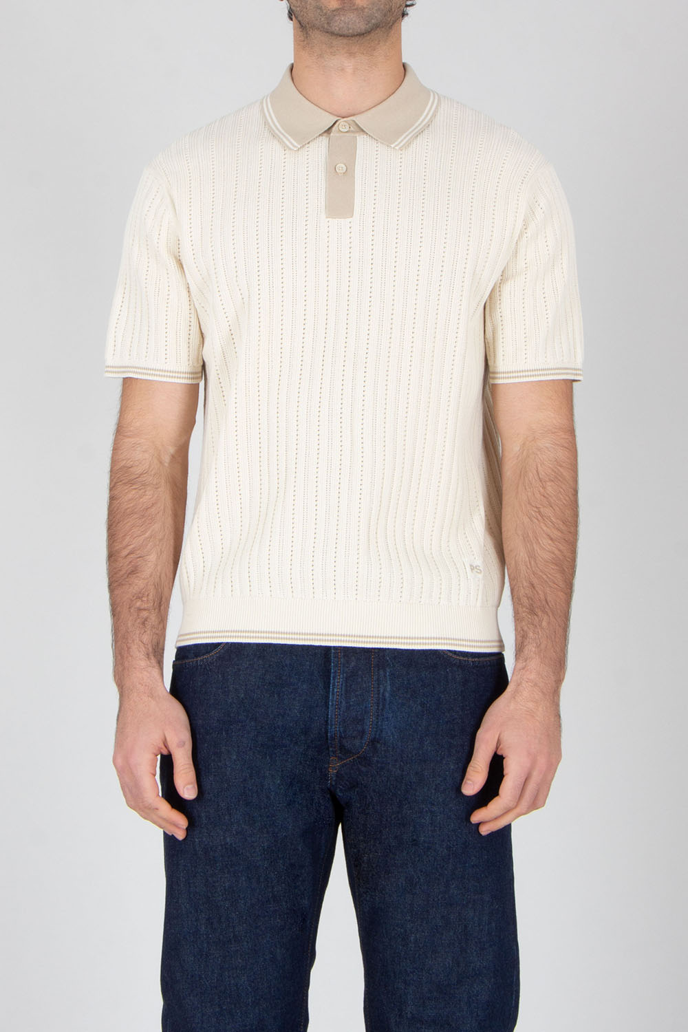 PAUL SMITH Regular Fit Organic Cotton Knit Polo