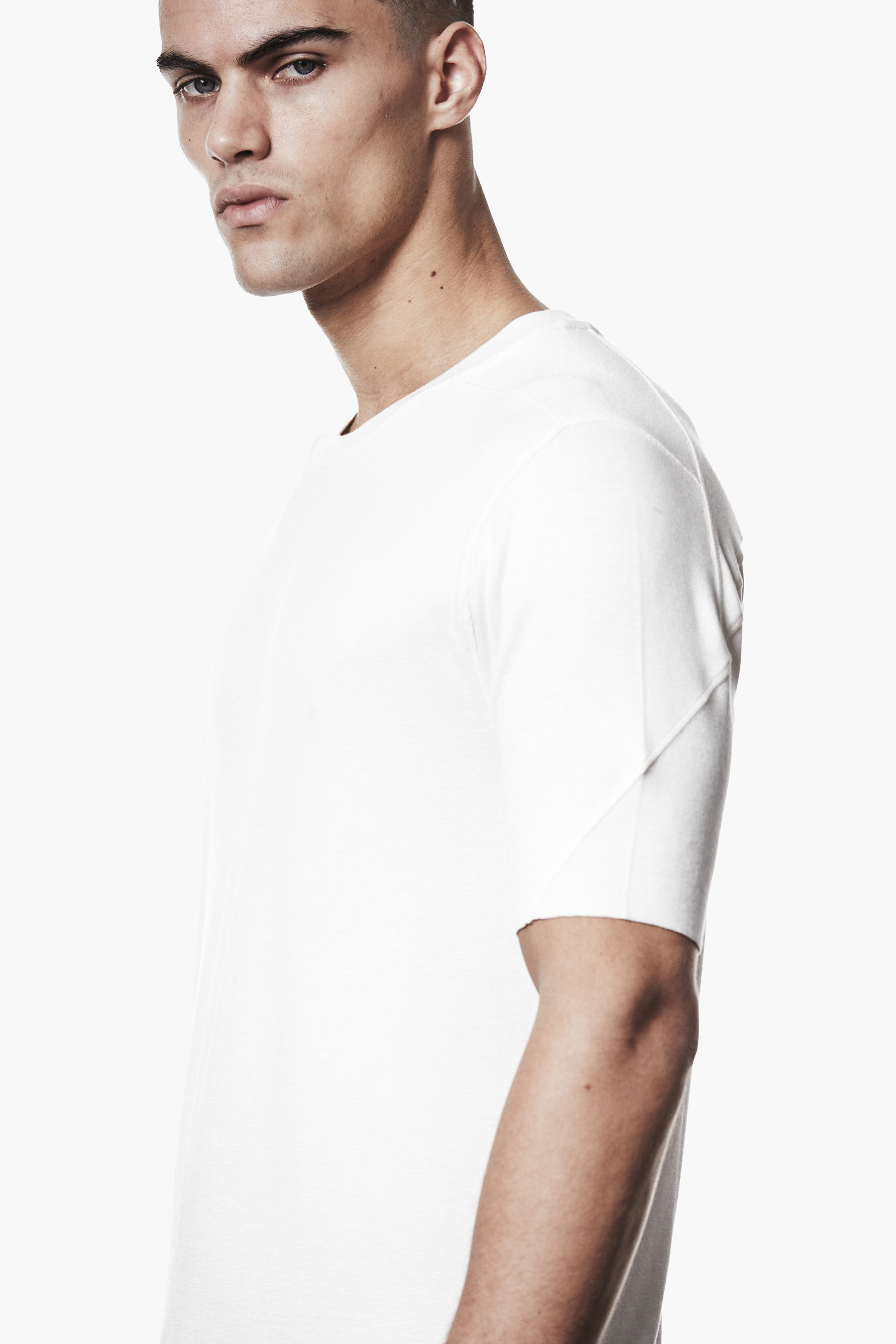 THOM KROM Slim Fit Viscose Stretch Round Neck T-Shirt T-shirt, Unterhemd, Erwachsener, Mann, Person