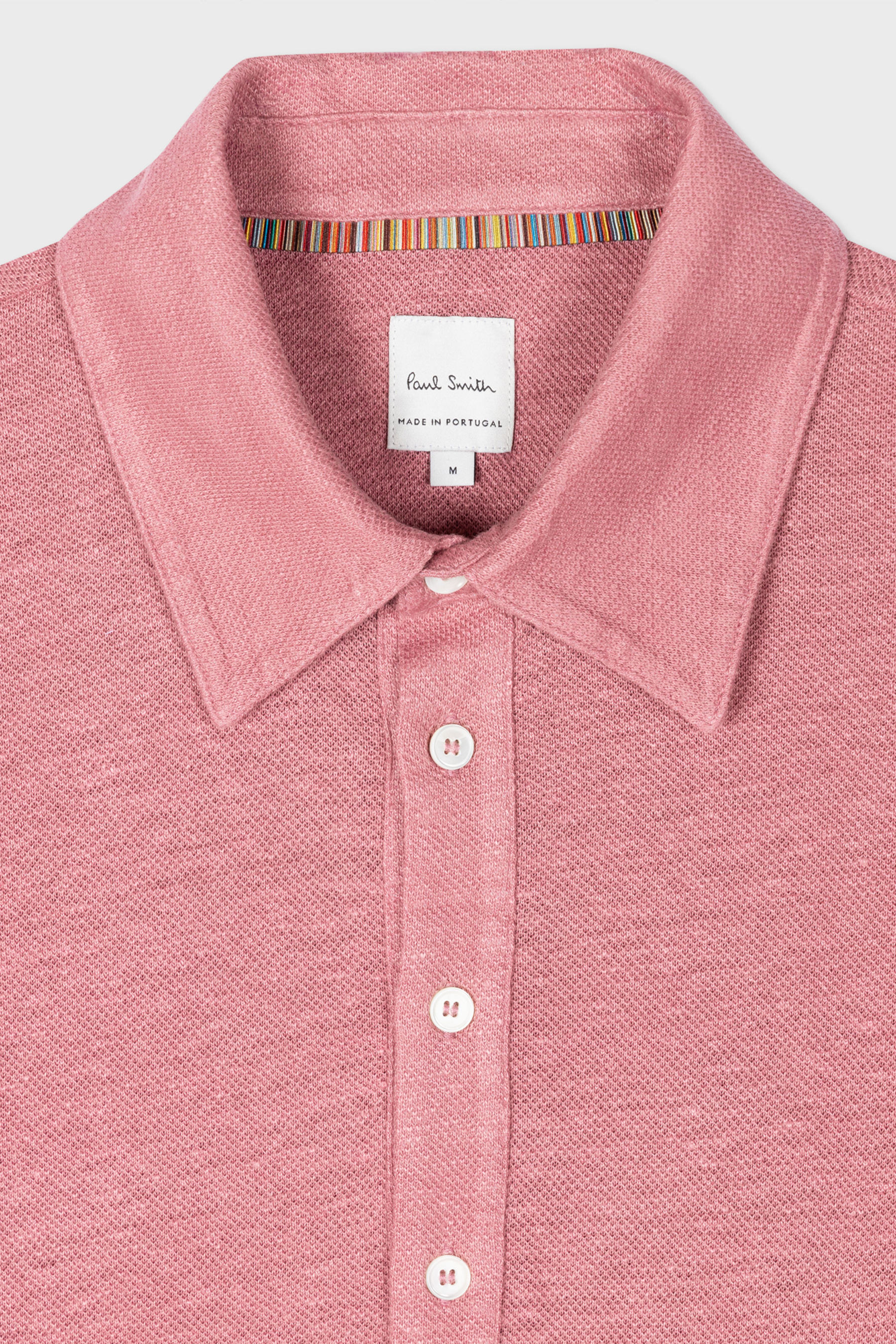 PAUL SMITH Linen Piqué Polo Shirt