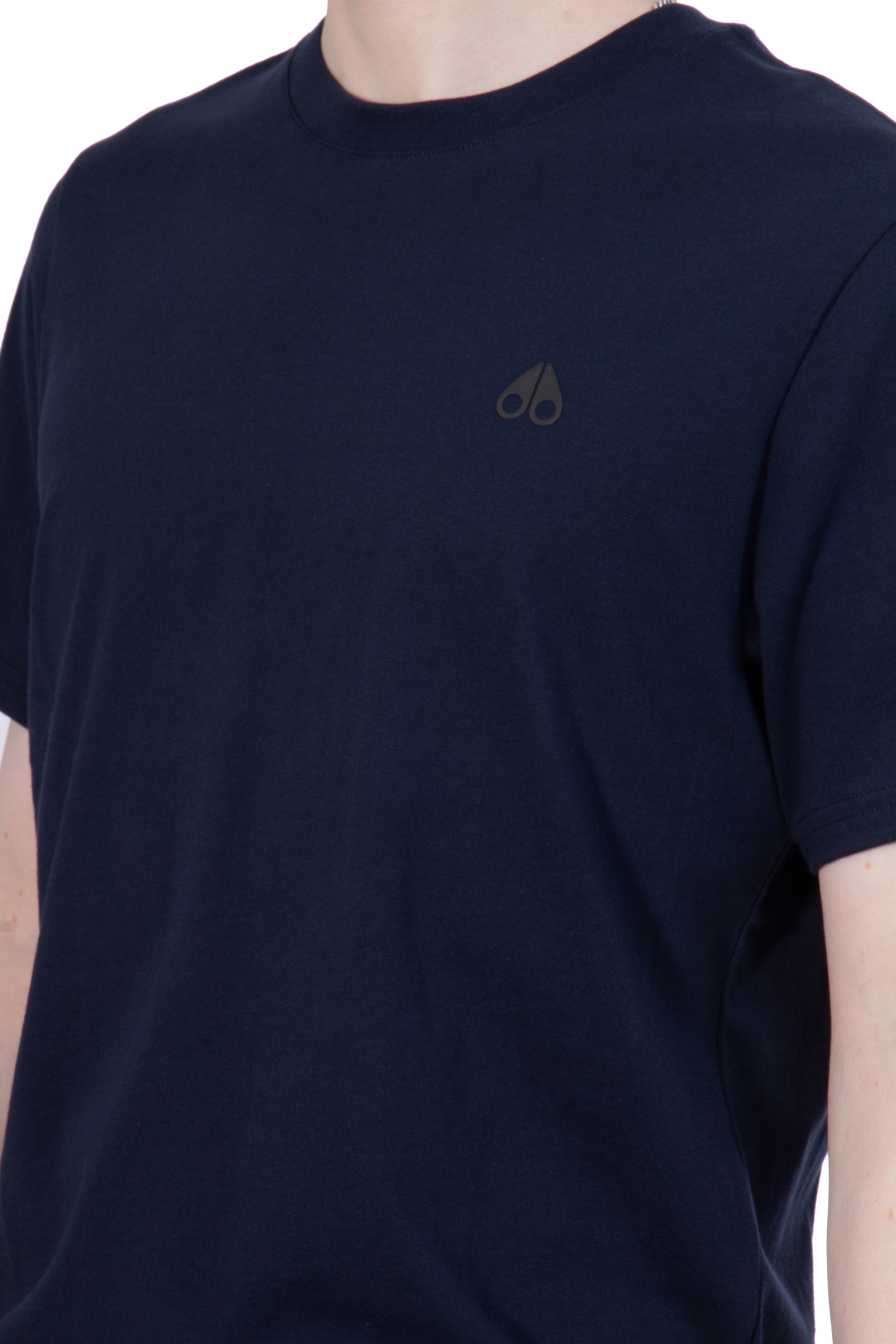 MOOSE KNUCKLES Cotton Jersey T-Shirt Satellite | XXL