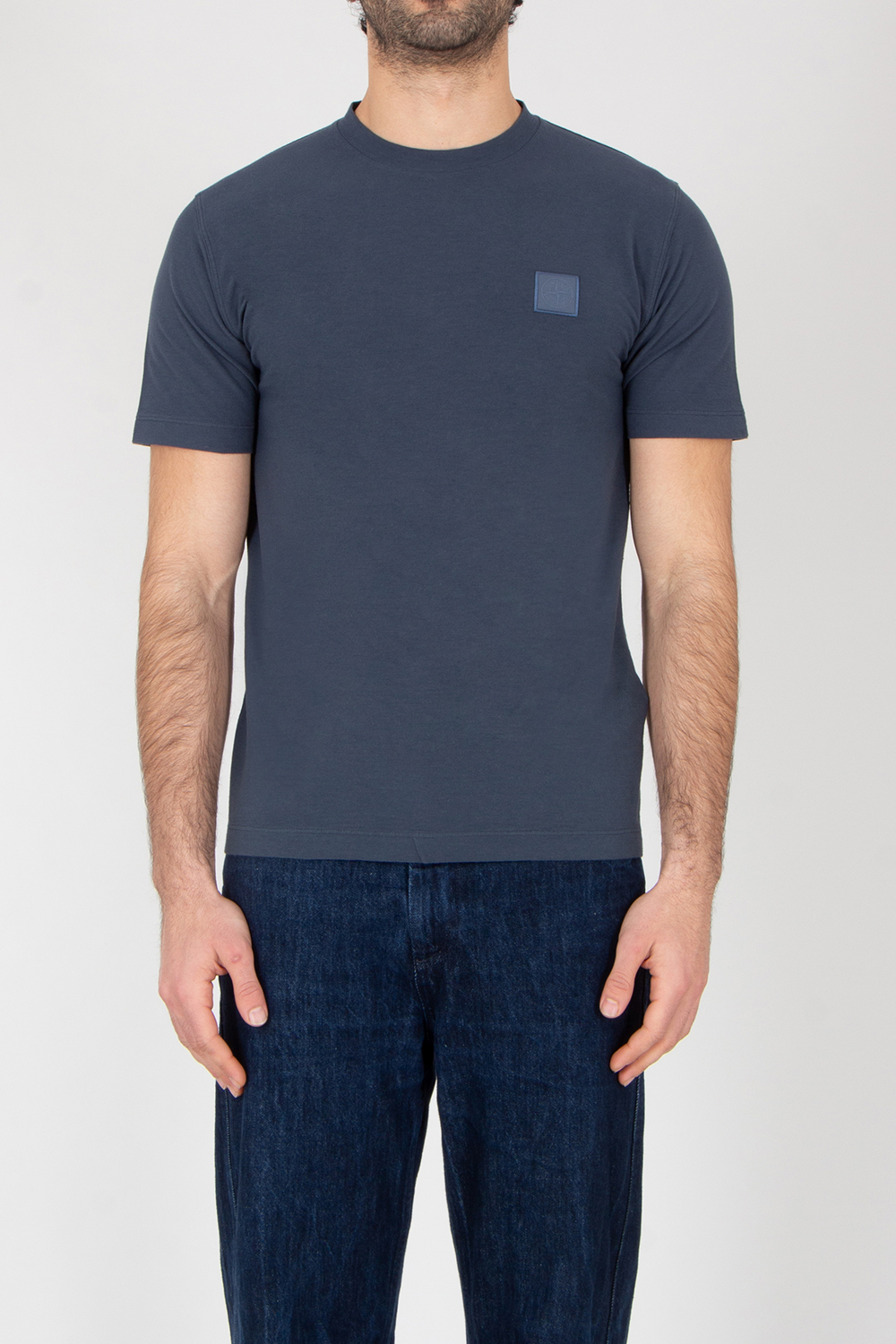 STONE ISLAND Regular Fit Ghost Piece Organic Cotton Jersey T-Shirt