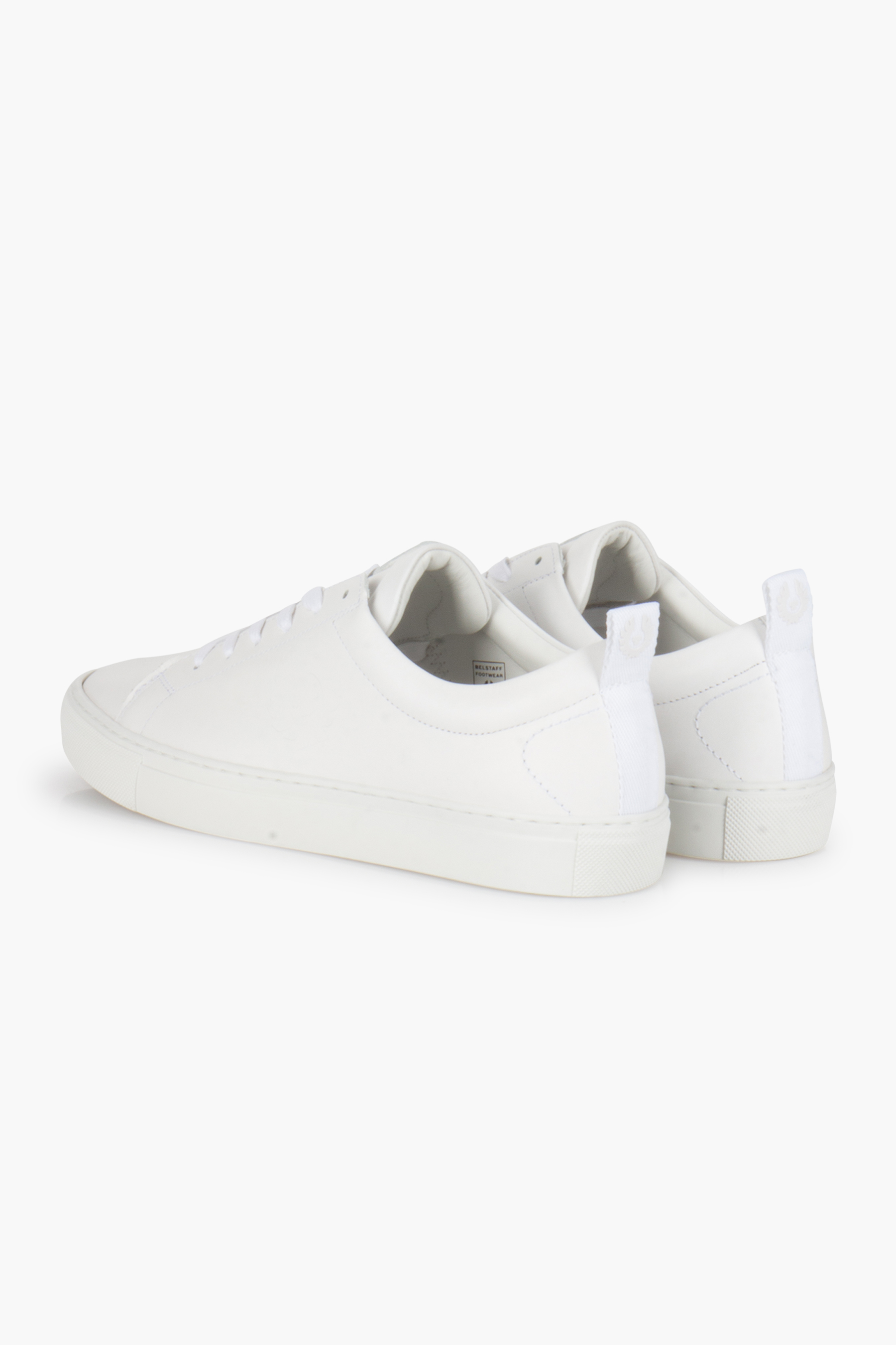BELSTAFF Leather Sneakers Walton Bekleidung, Schuhwerk, Schuh, Sneaker, Leinwand