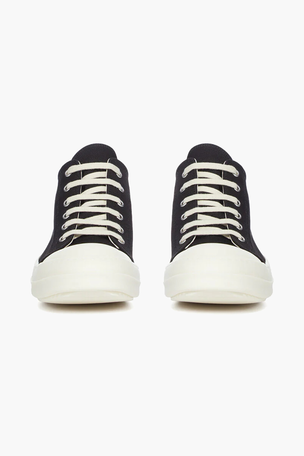 RICK OWENS DRKSHDW Overdyed Denim Low Sneakers