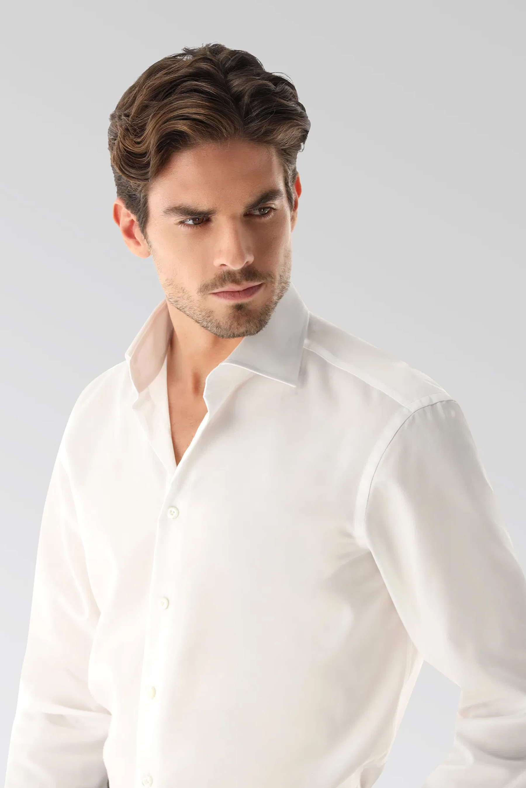 VAN LAACK Tailor Fit Cotton Twill Business Shirt Rivara-DTFN Hemd, Kleid, Hemd, Erwachsener, Mann, Person