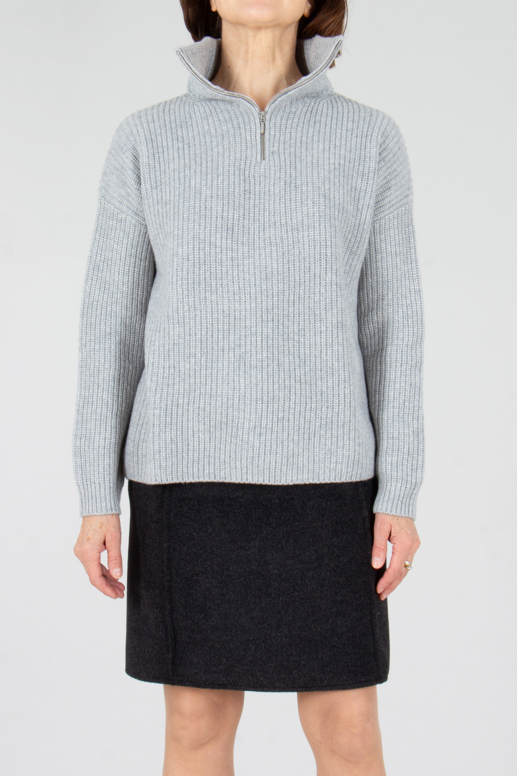 Bekleidung, Strickwaren, Pullover, Rock, Mantel