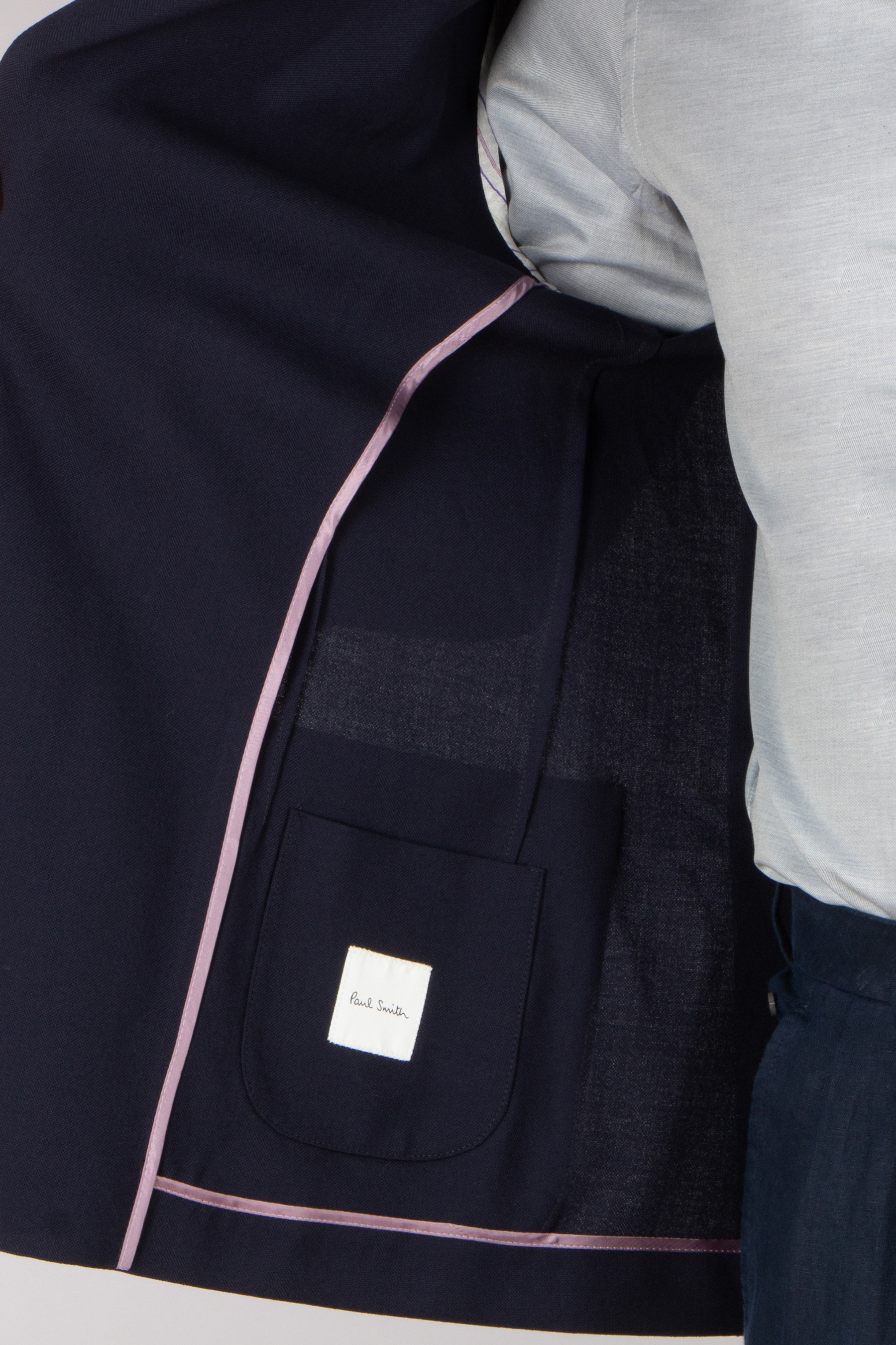 PAUL SMITH Regular Fit Textured Wool Jacket Bekleidung, Mantel, Jacke, Hosen, Tasche