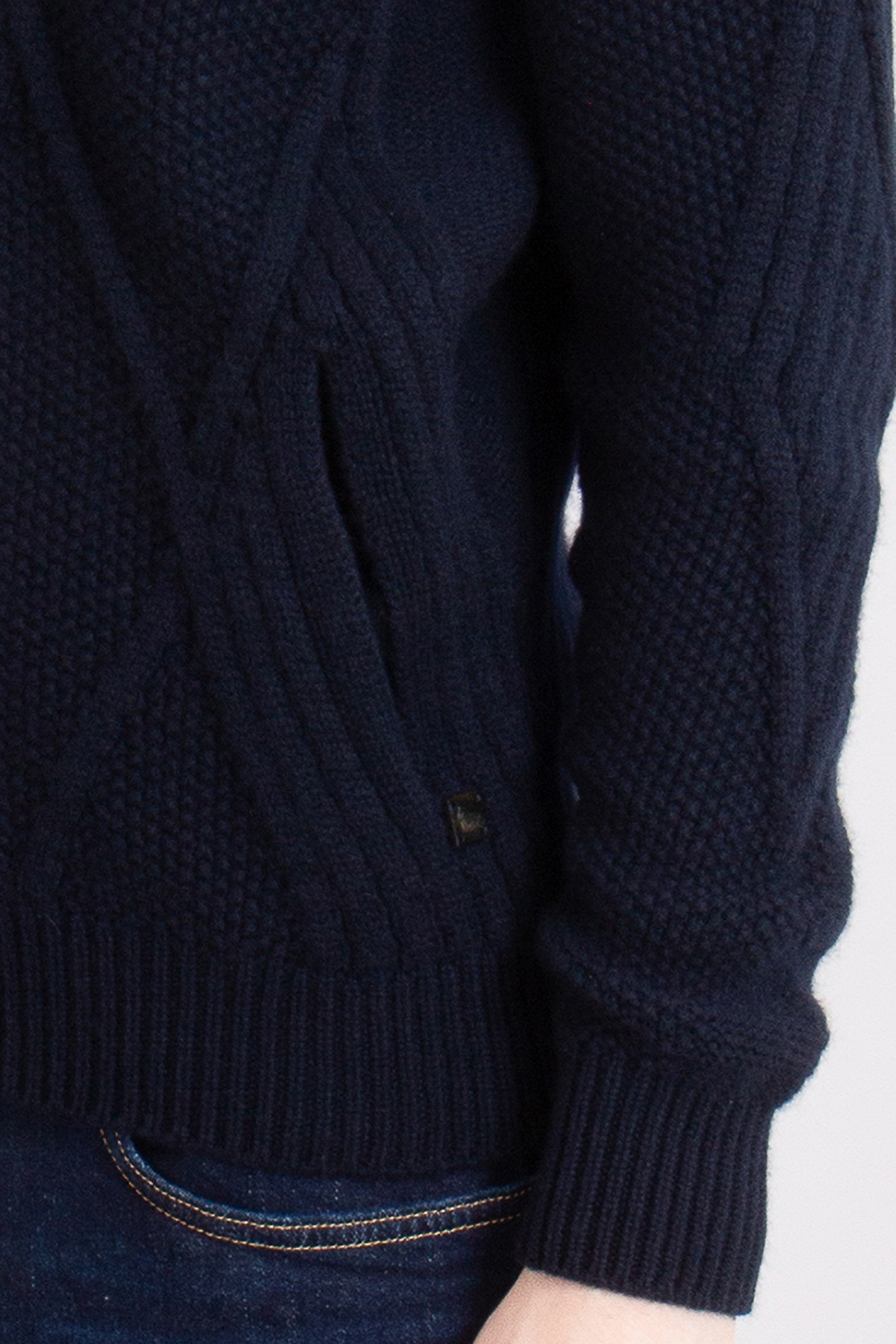 COLOMBO Structured Kid Cashmere Zip Cardigan COLOMBO Structured Kid Cashmere Zip Cardigan