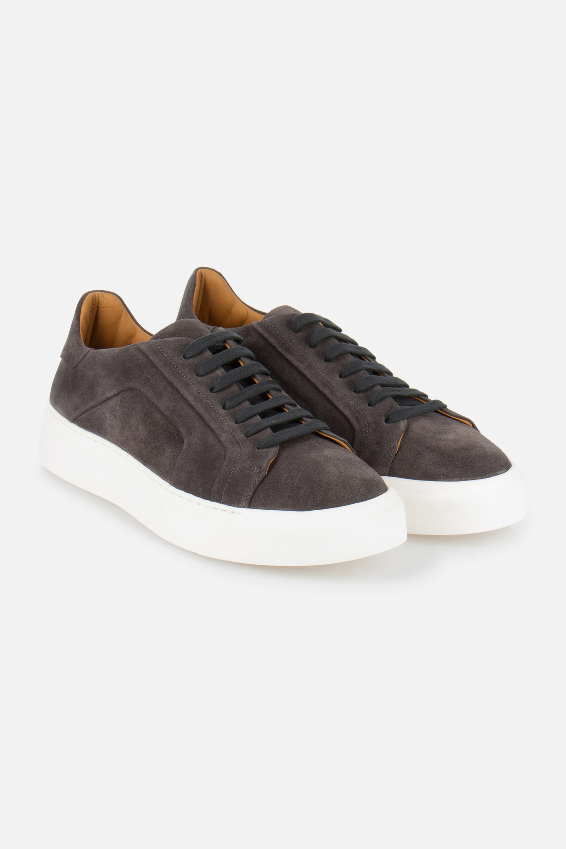 KITON Calfskin Suede Sneakers Wildleder, Kleidung, Schuhwerk, Schuh, Sneaker